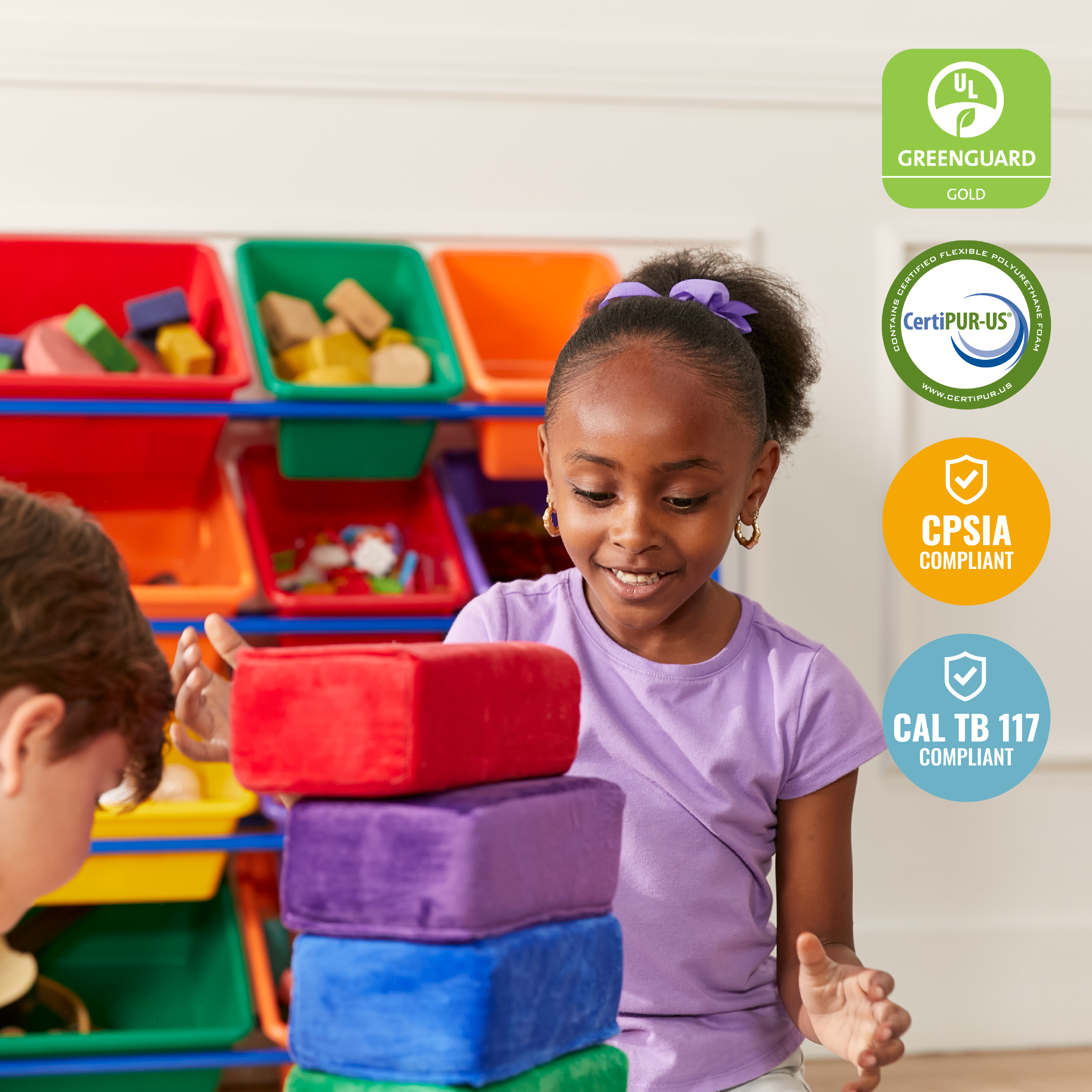 SoftZone Stack-A-Brick, 24-Piece