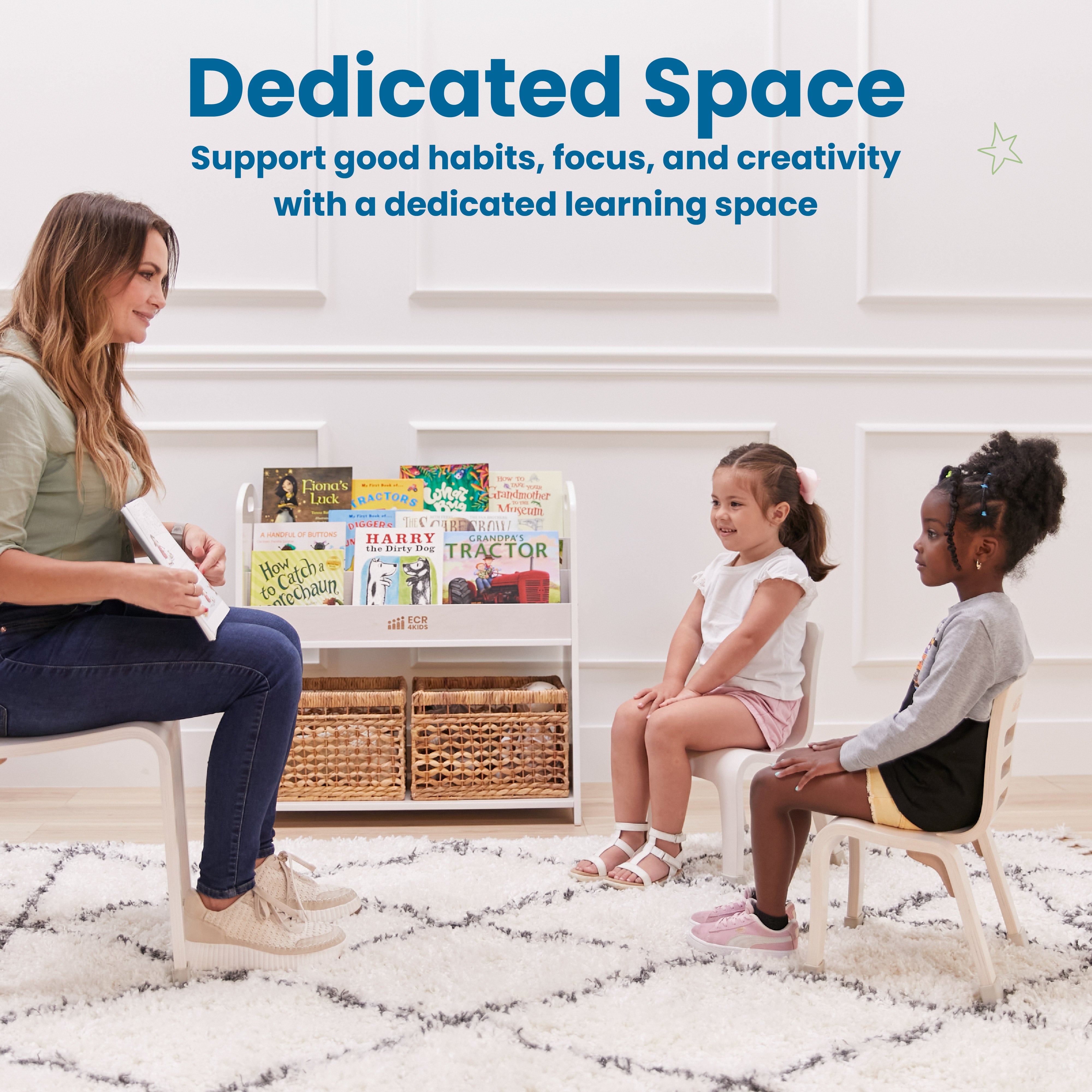 Bentwood Chair, 10in Seat Height, 2-Pack