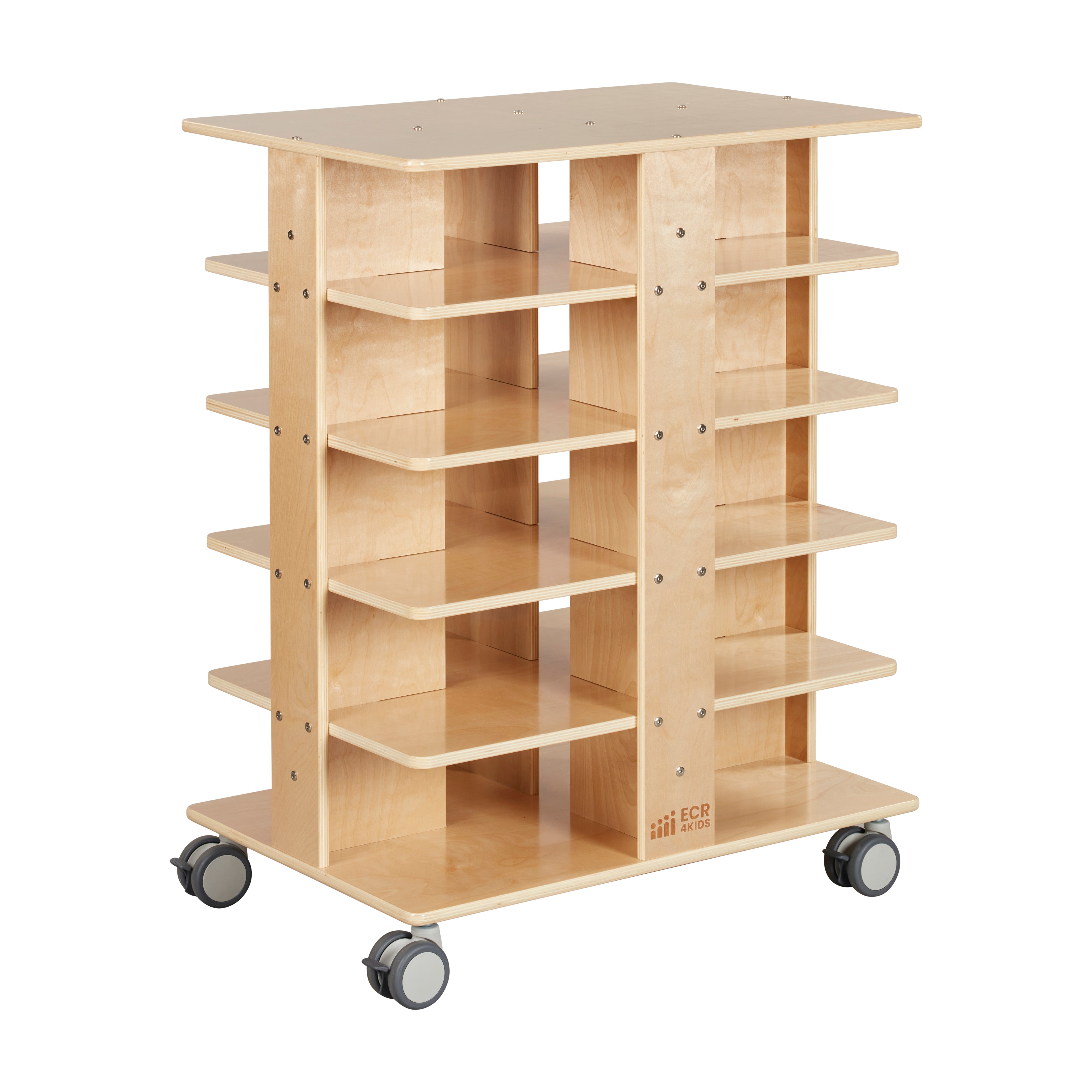20-Compartment Mobile Storage Tower, 5x4