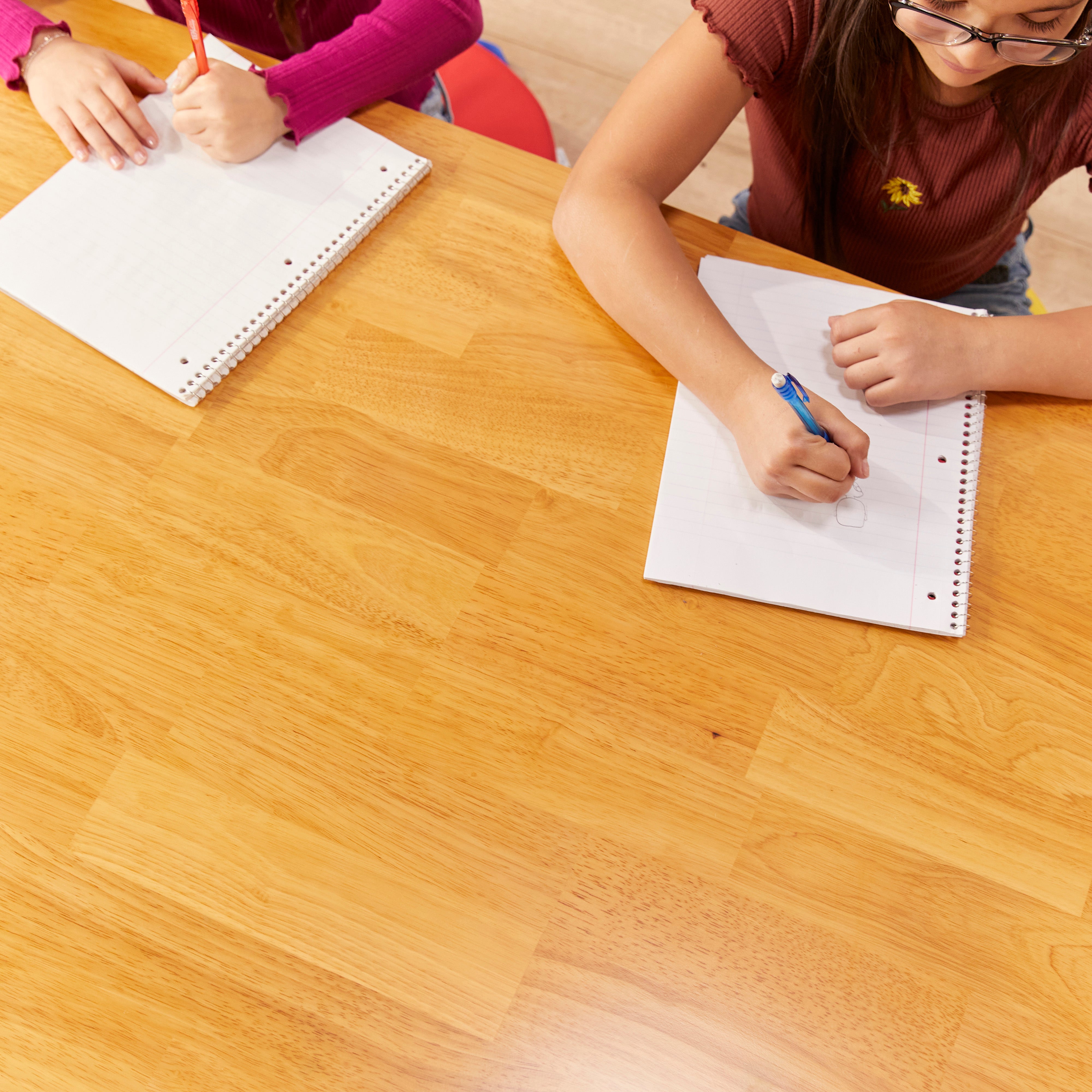 Hardwood Table with 14in Legs