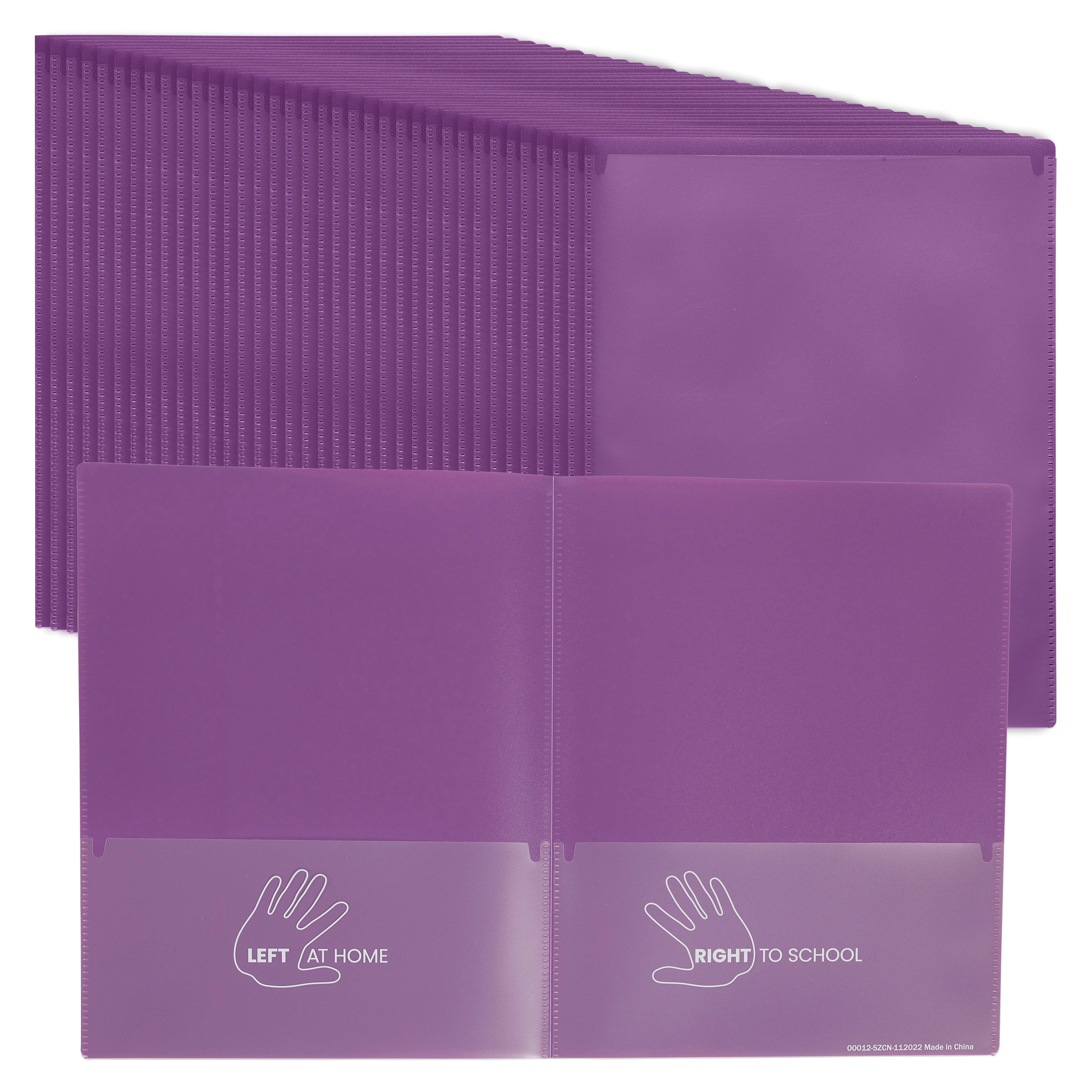 2-Pocket Parent-Teacher Classroom Communication Folder, 36-Piece