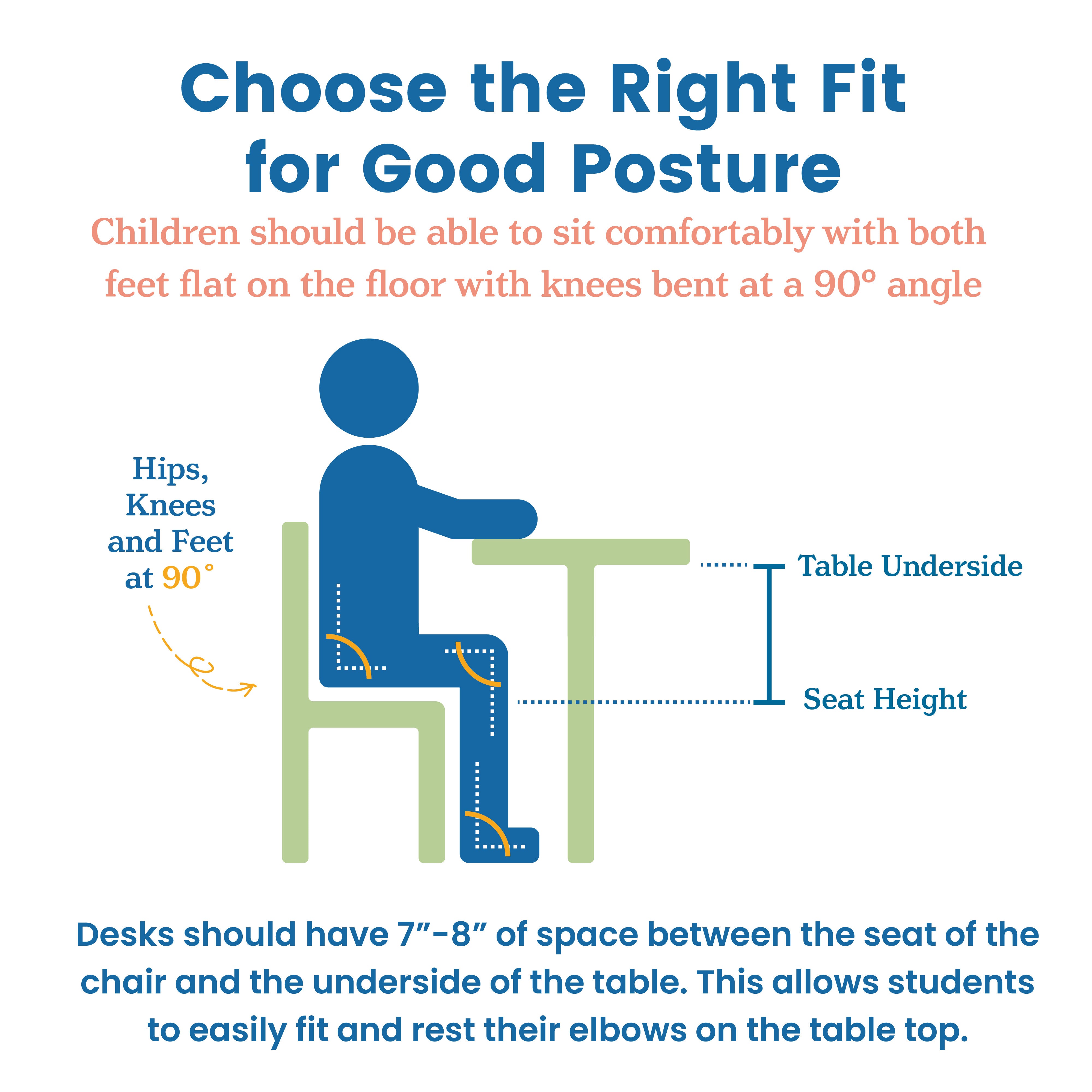 Twist Wobble Stool, 14in Seat Height, Active Seating