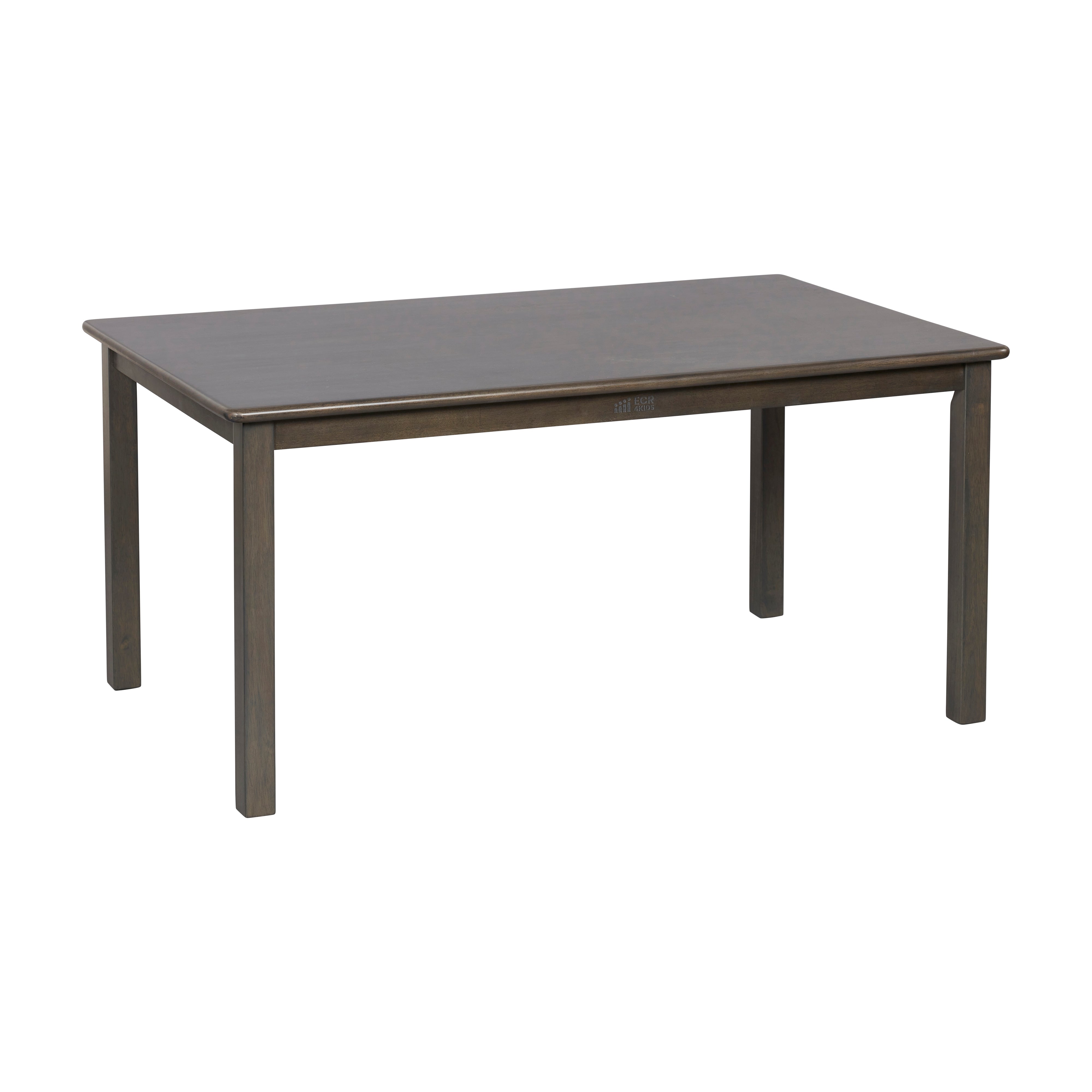 30in x 48in Rectangular Hardwood Table with 22in Legs
