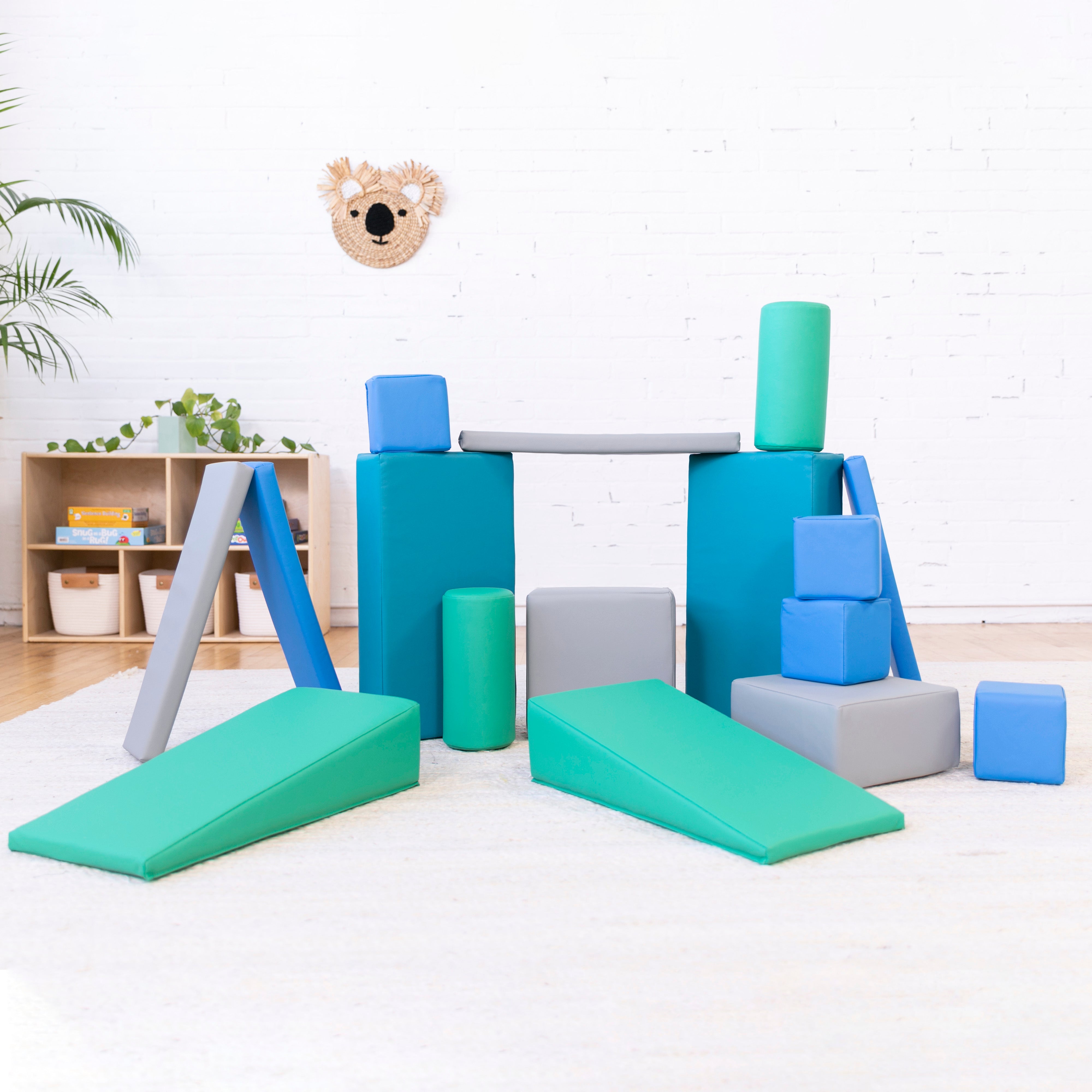 Soft Builder Blocks, 16-Piece