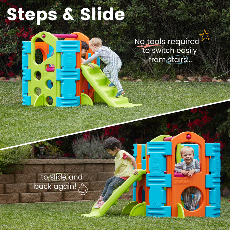 Activity Park Indoor and Outdoor Playset, Play Structure, Vibrant