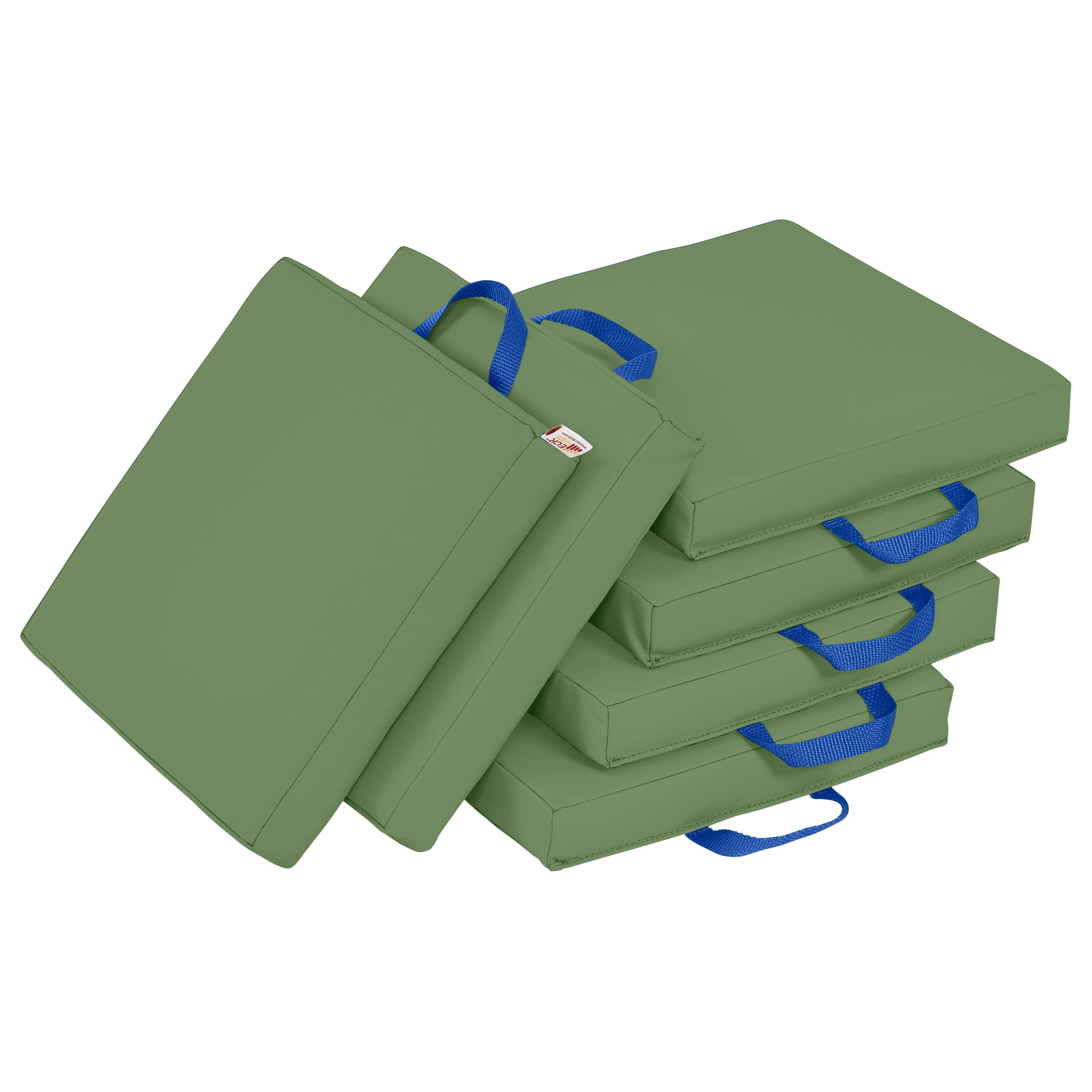 Floor Cushions, Square, 6-Piece