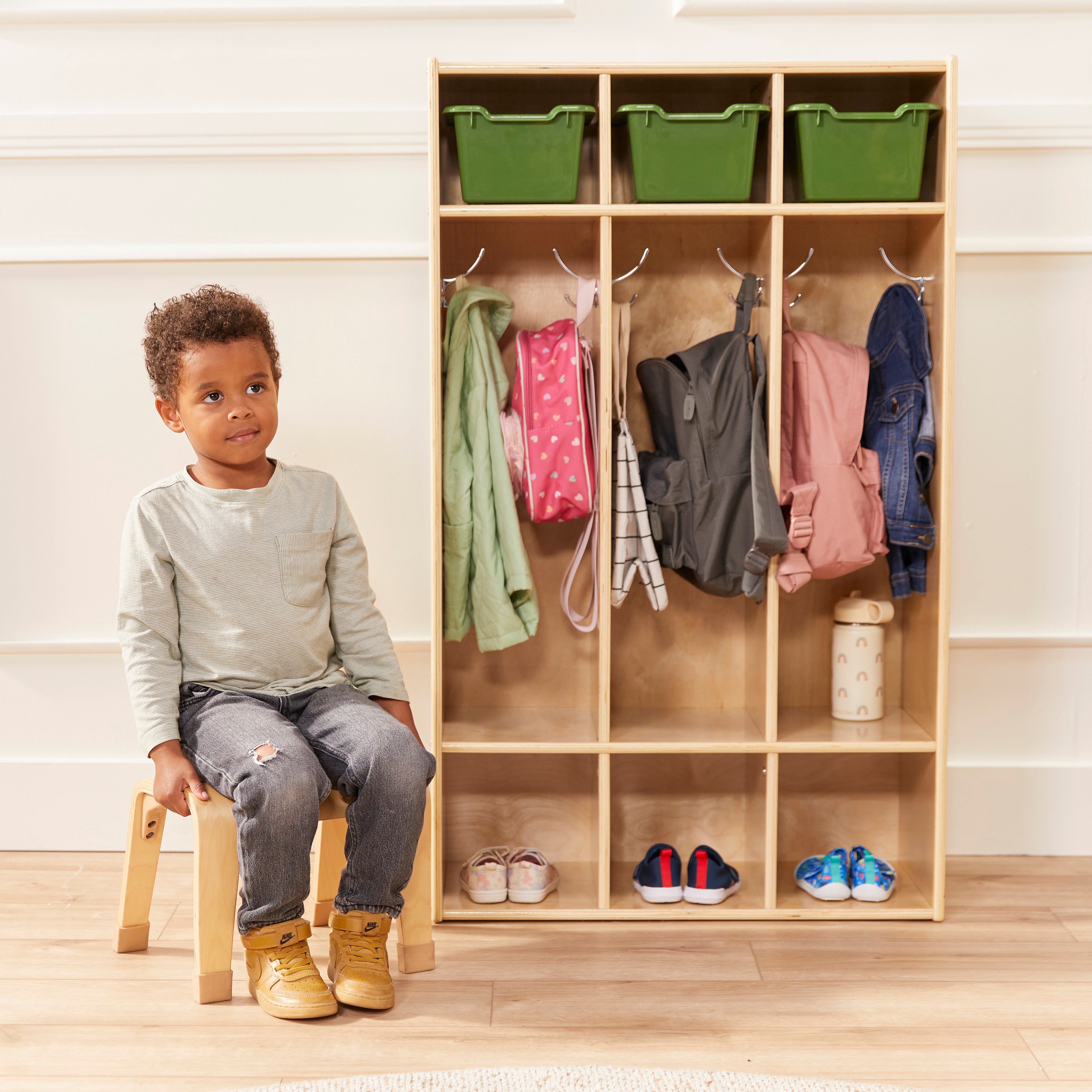 Streamline 3-Section Coat Locker