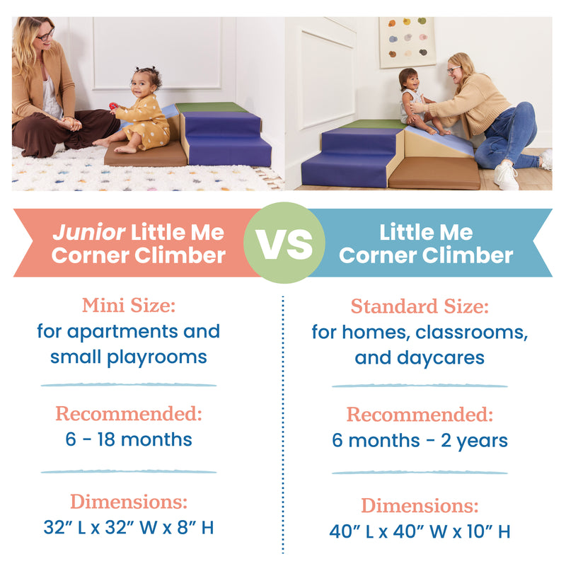 Little Me Corner Climber, Toddler Playset, 4-Piece