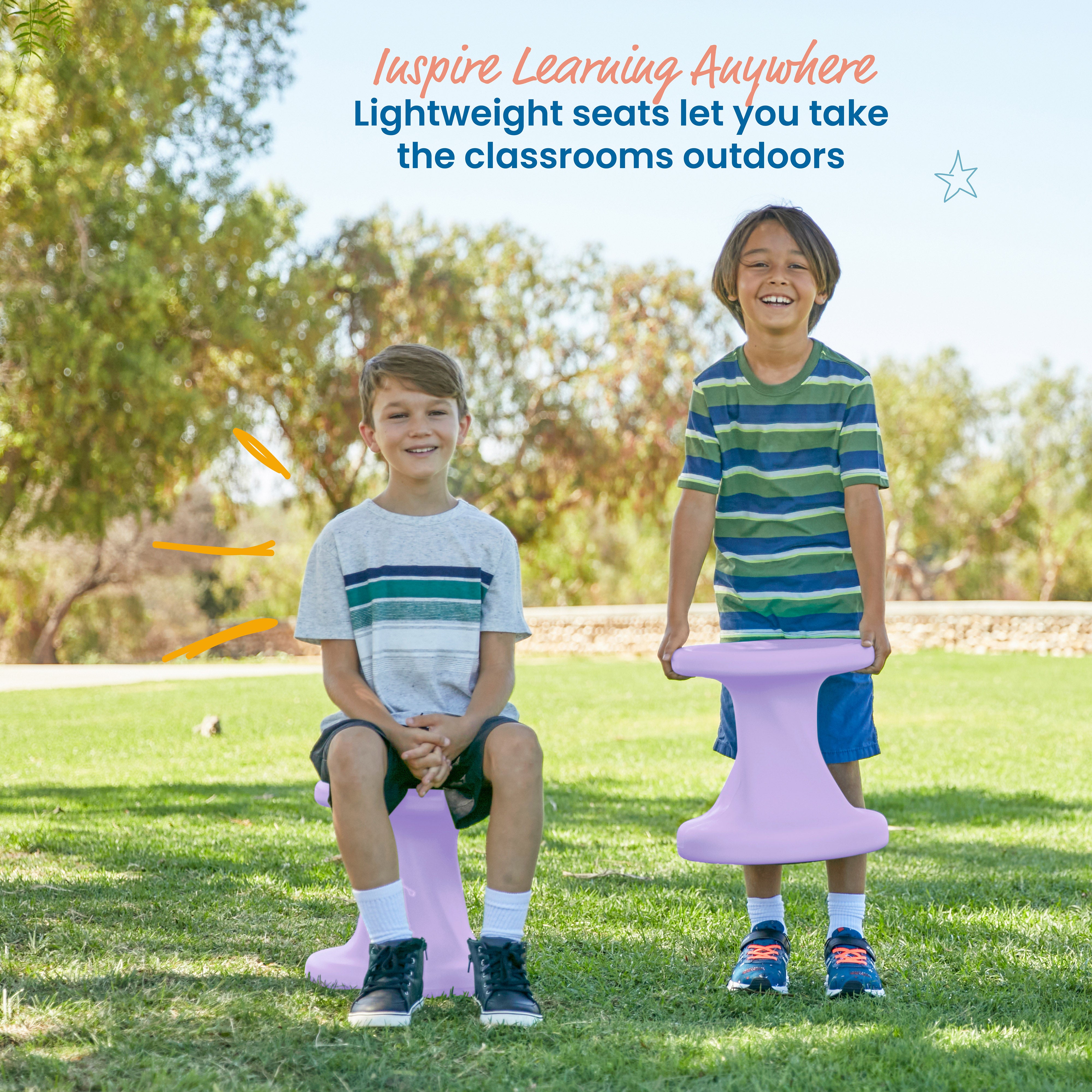 Twist Wobble Stool, 14in Seat Height