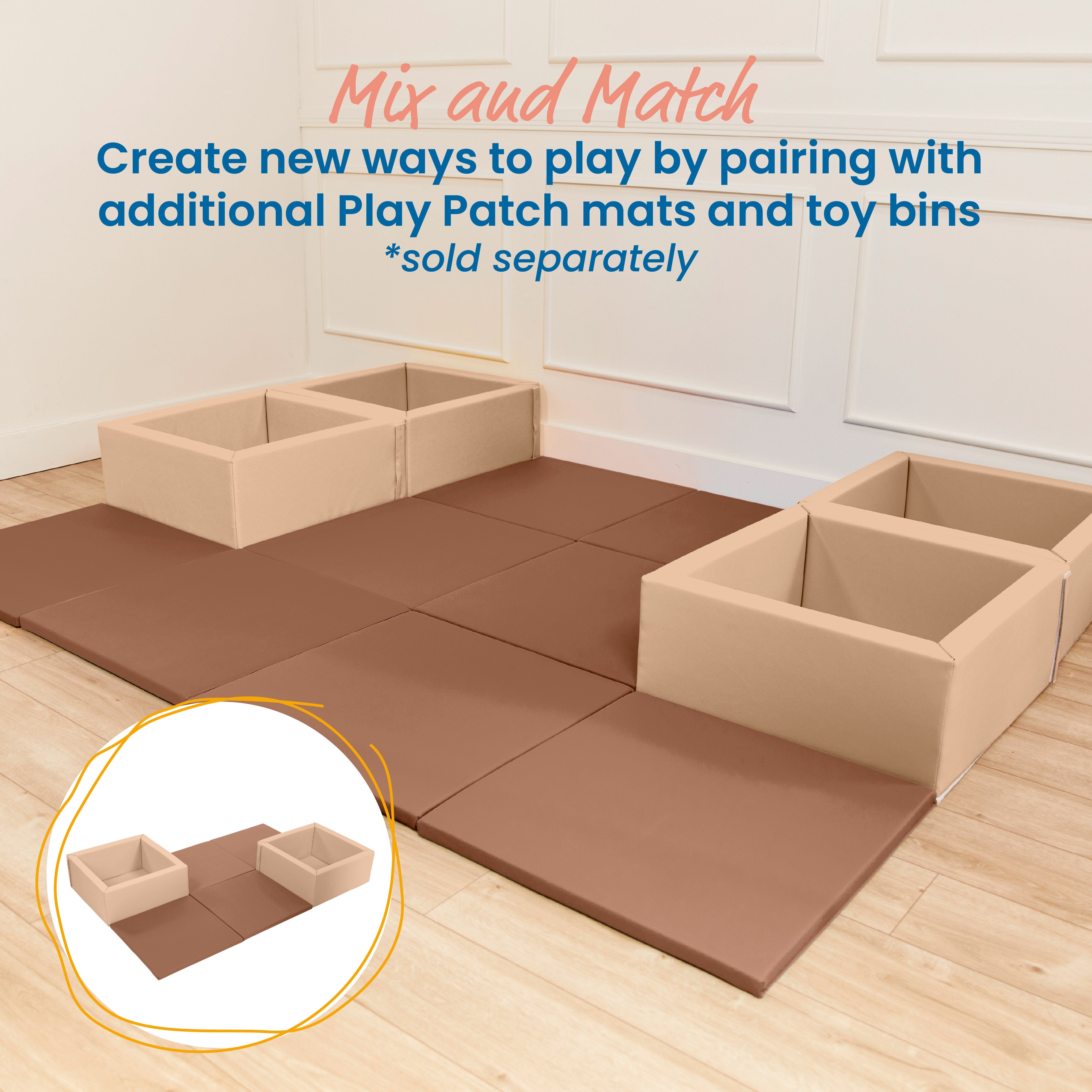 Play Patch Activity Mat Squares, 4-Pack