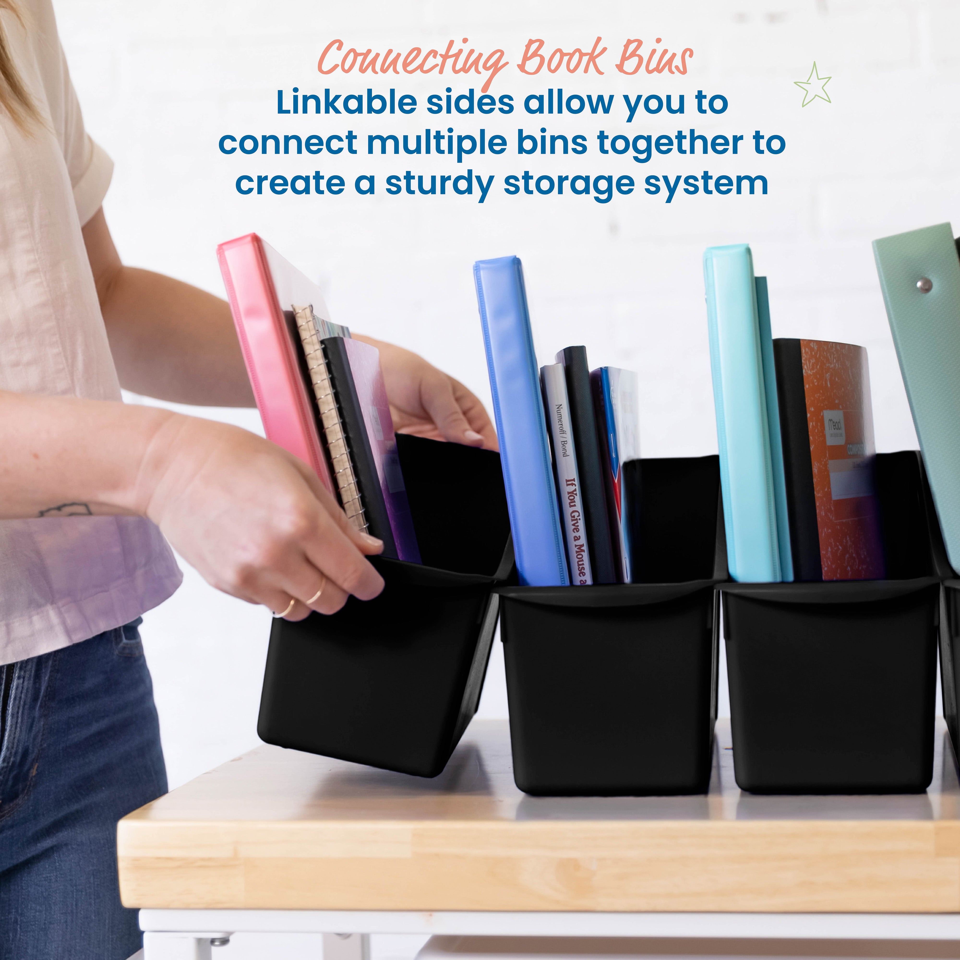 Linking Book Bin, 10-Piece