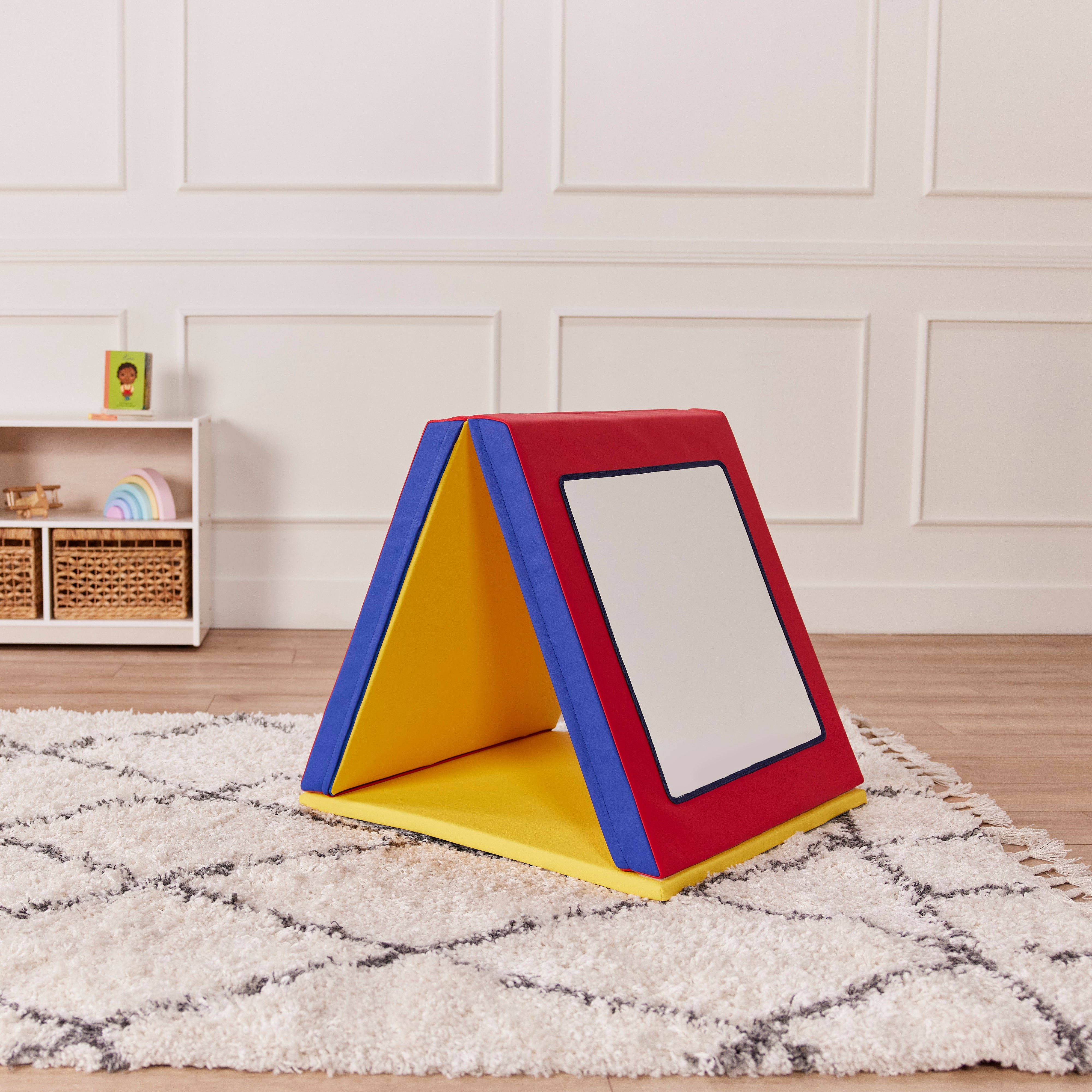Folding Floor Mirror