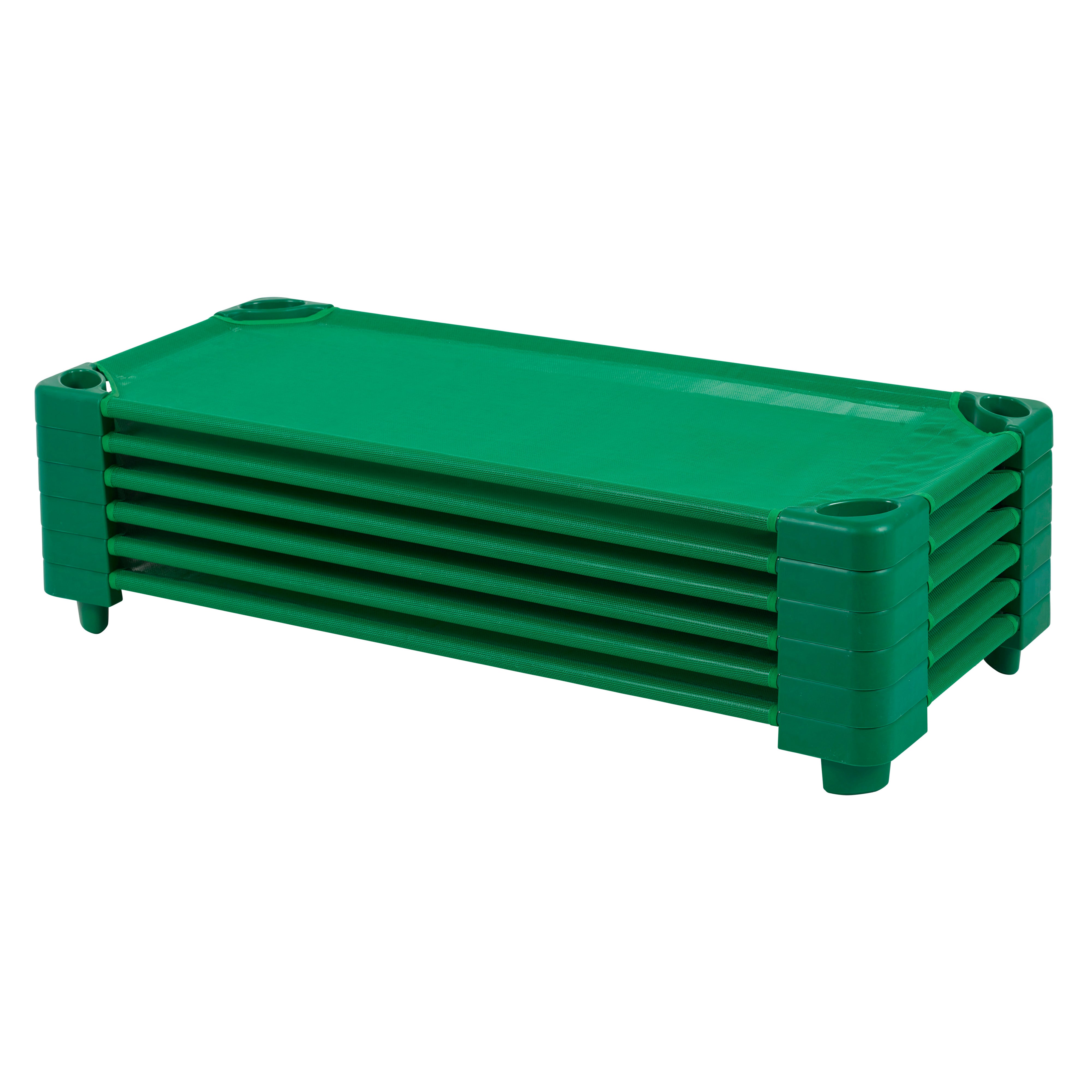 Sleepline Stackable Cots, Ready-to-Assemble, 6-Pack