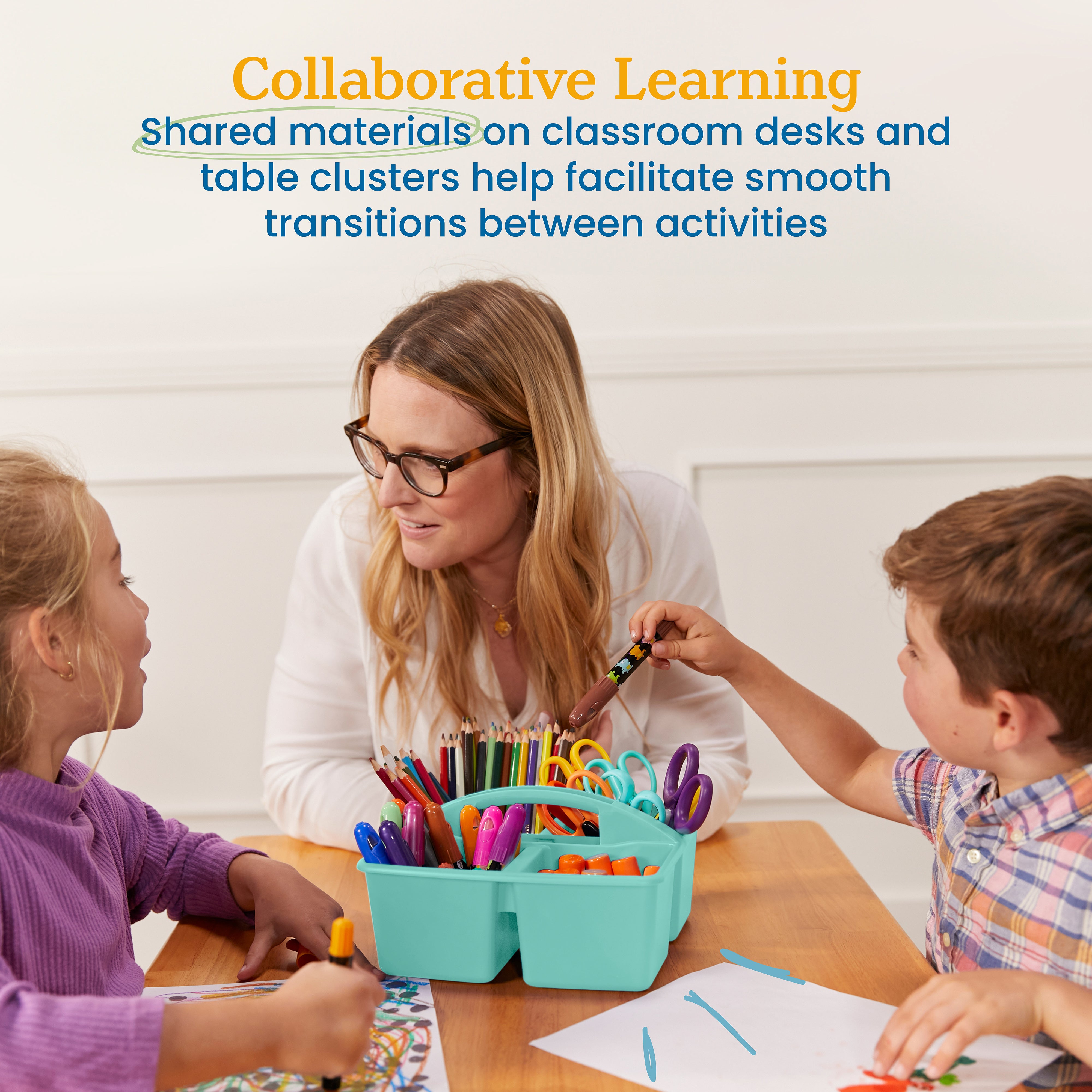 4-Compartment Medium Caddy, 6-Pack