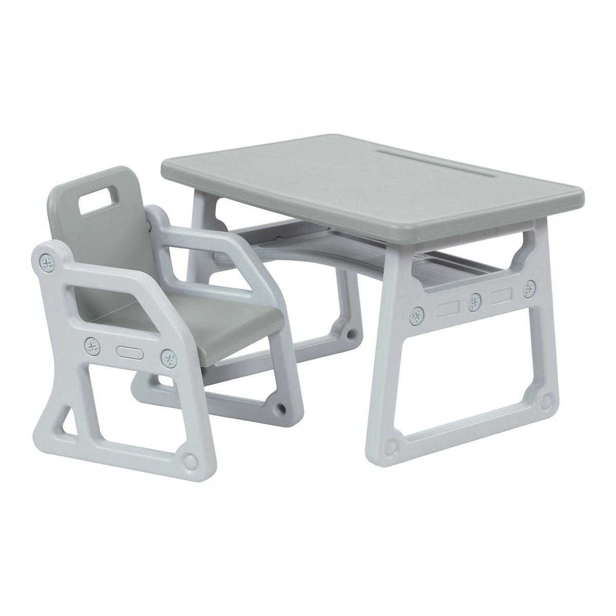 Toddler Plus Desk and Chair Set, 2-Piece