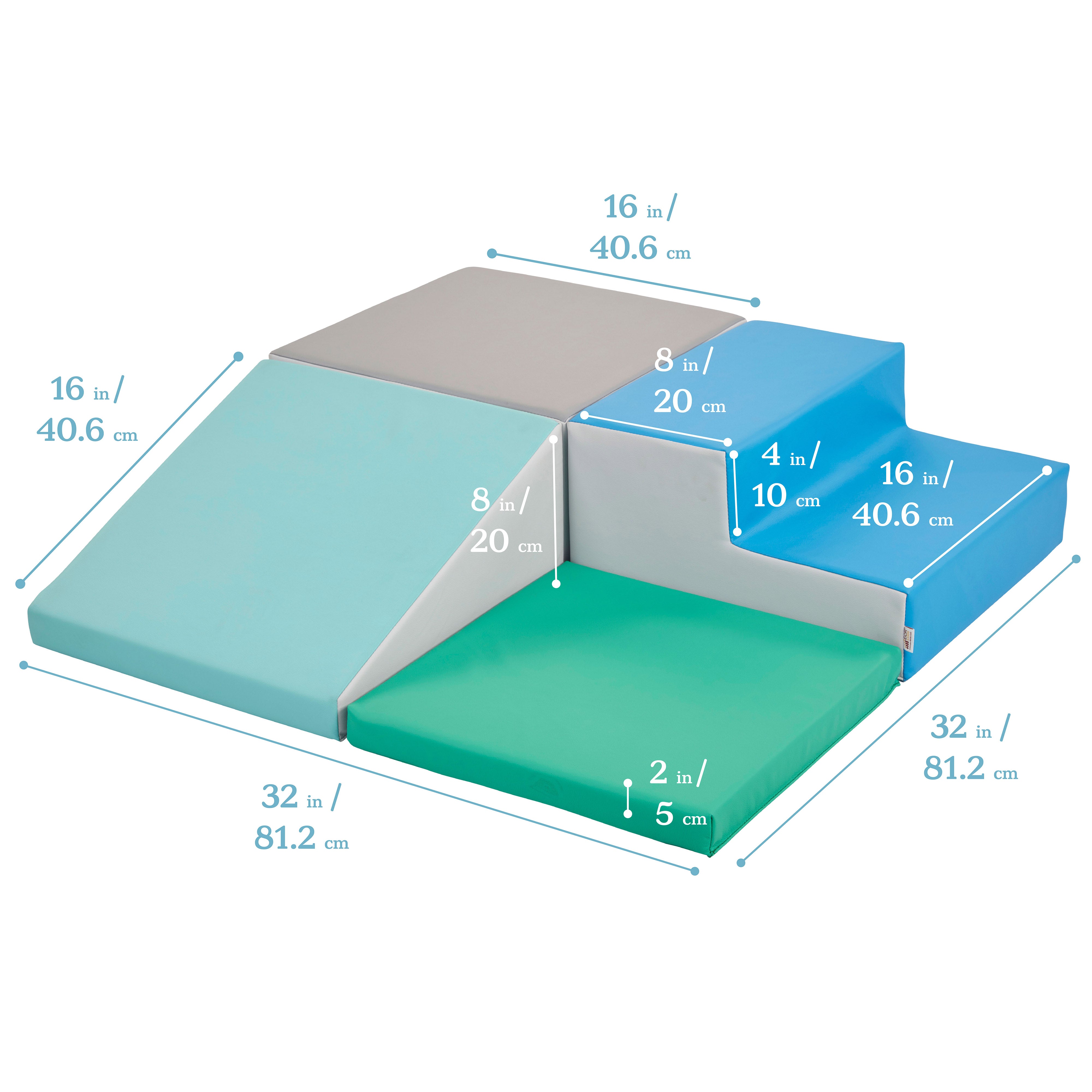 Junior Little Me Corner Climber, 4-Piece