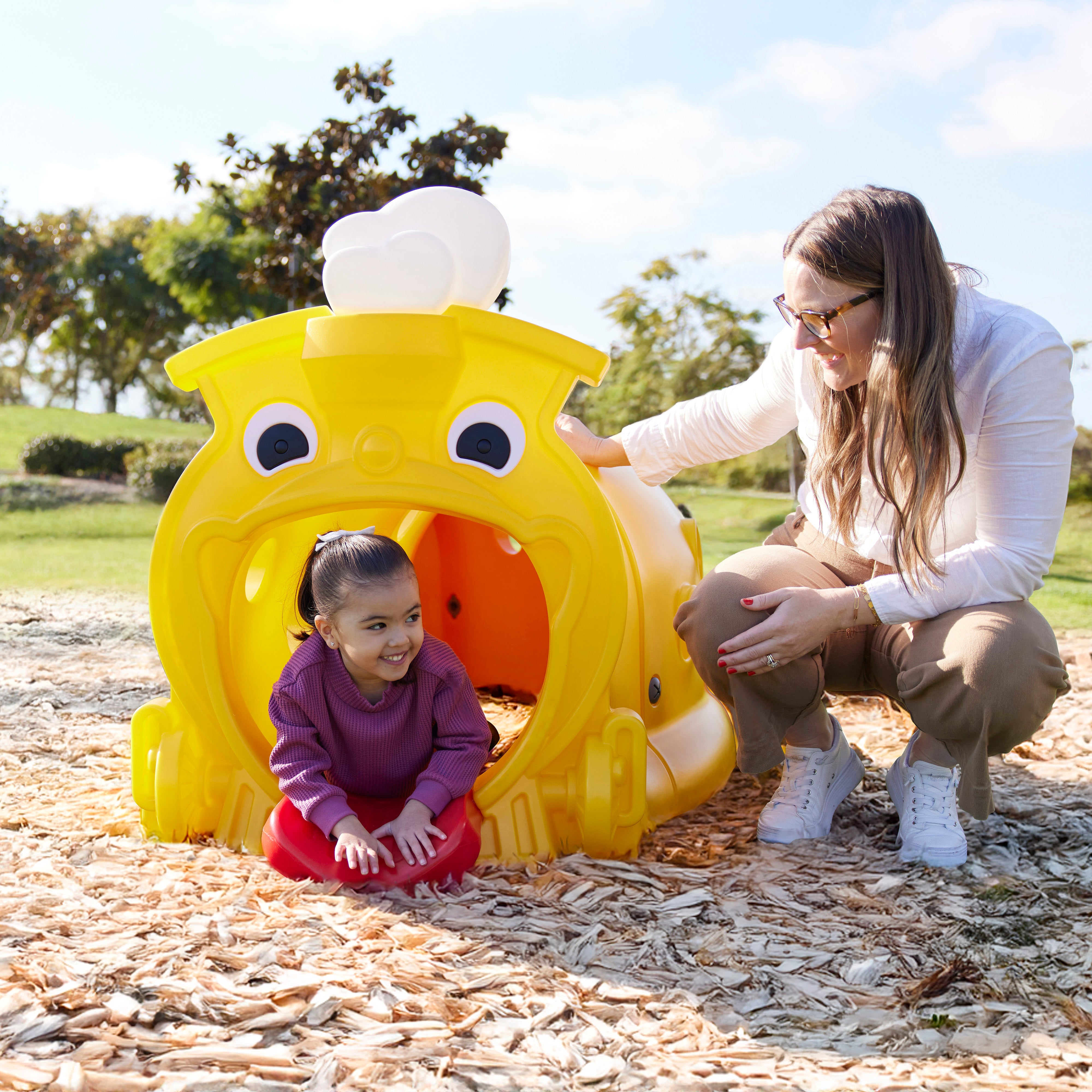 Toby Climb-N-Crawl Train, Head and Caboose