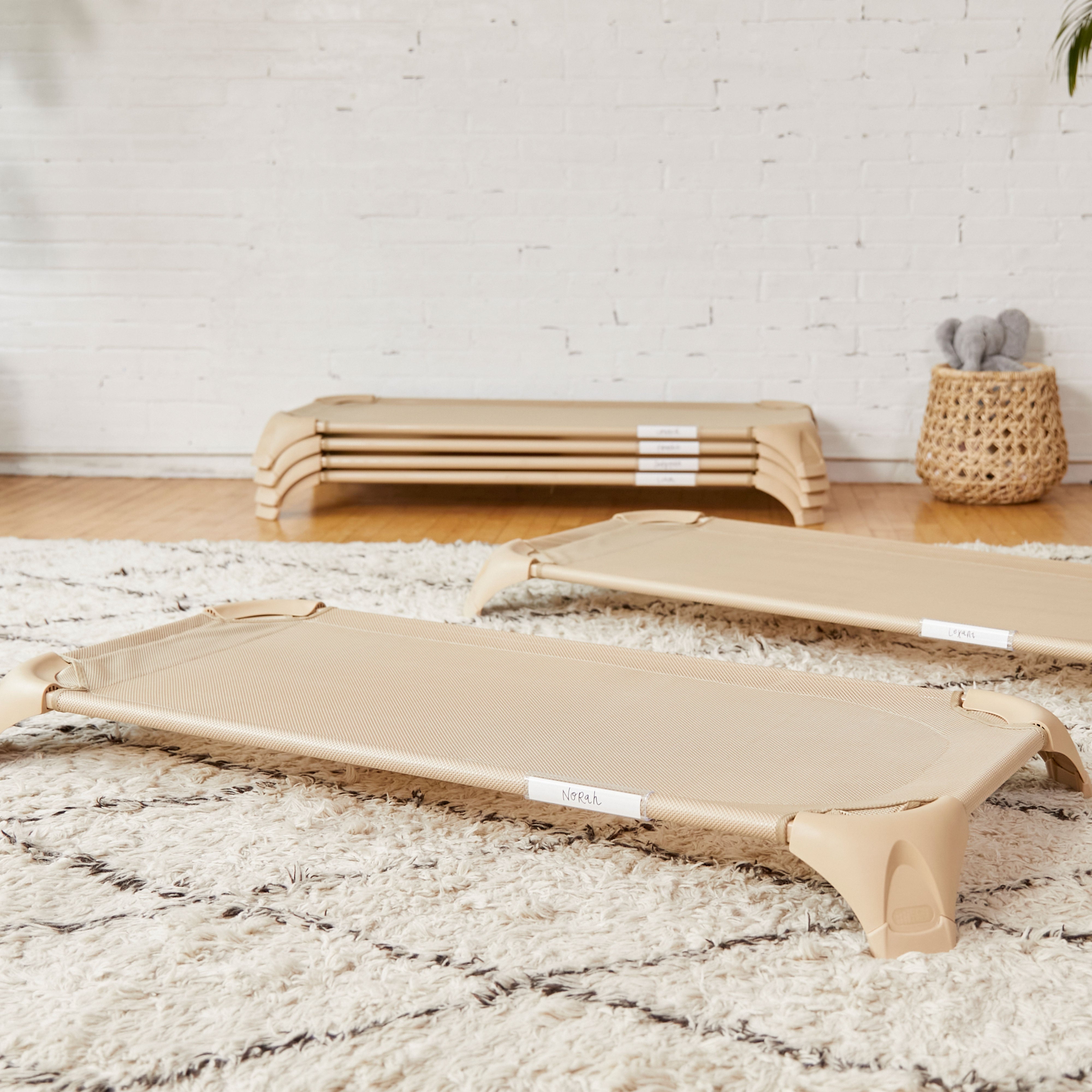 Stackable Cozy Cot with Storage, 6-Pack