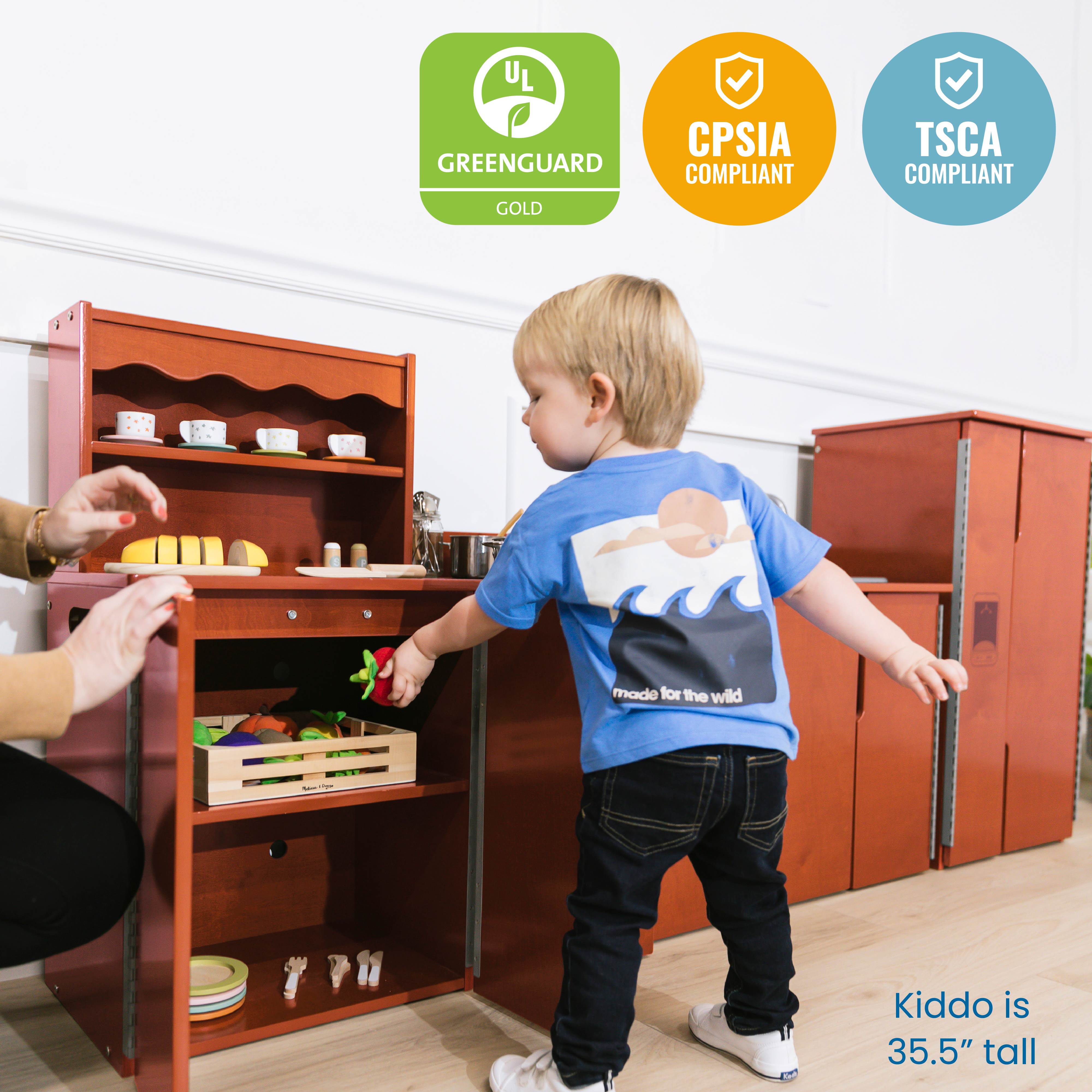 Play Kitchen Storage Cupboard