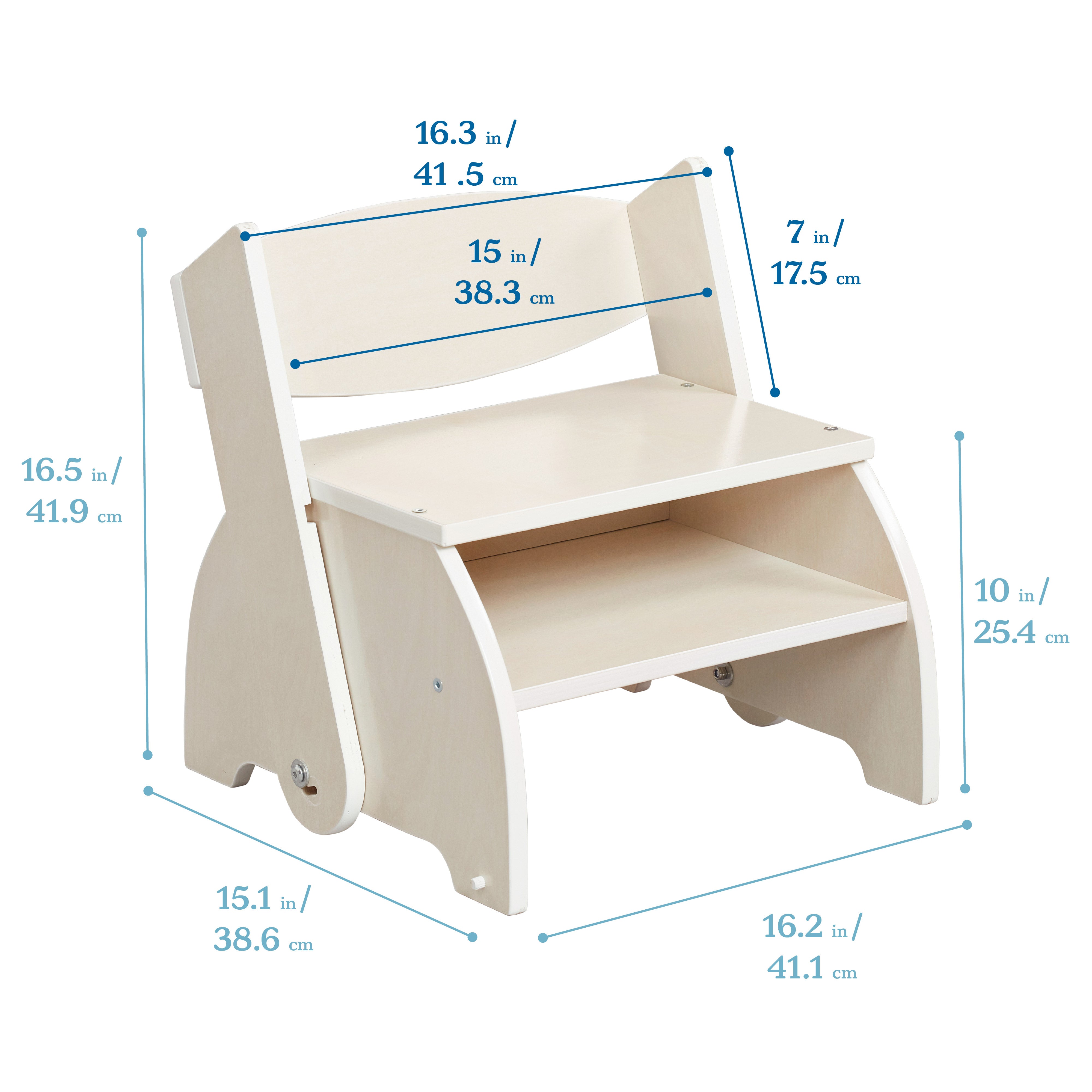 Flip-Flop Step Stool and Chair