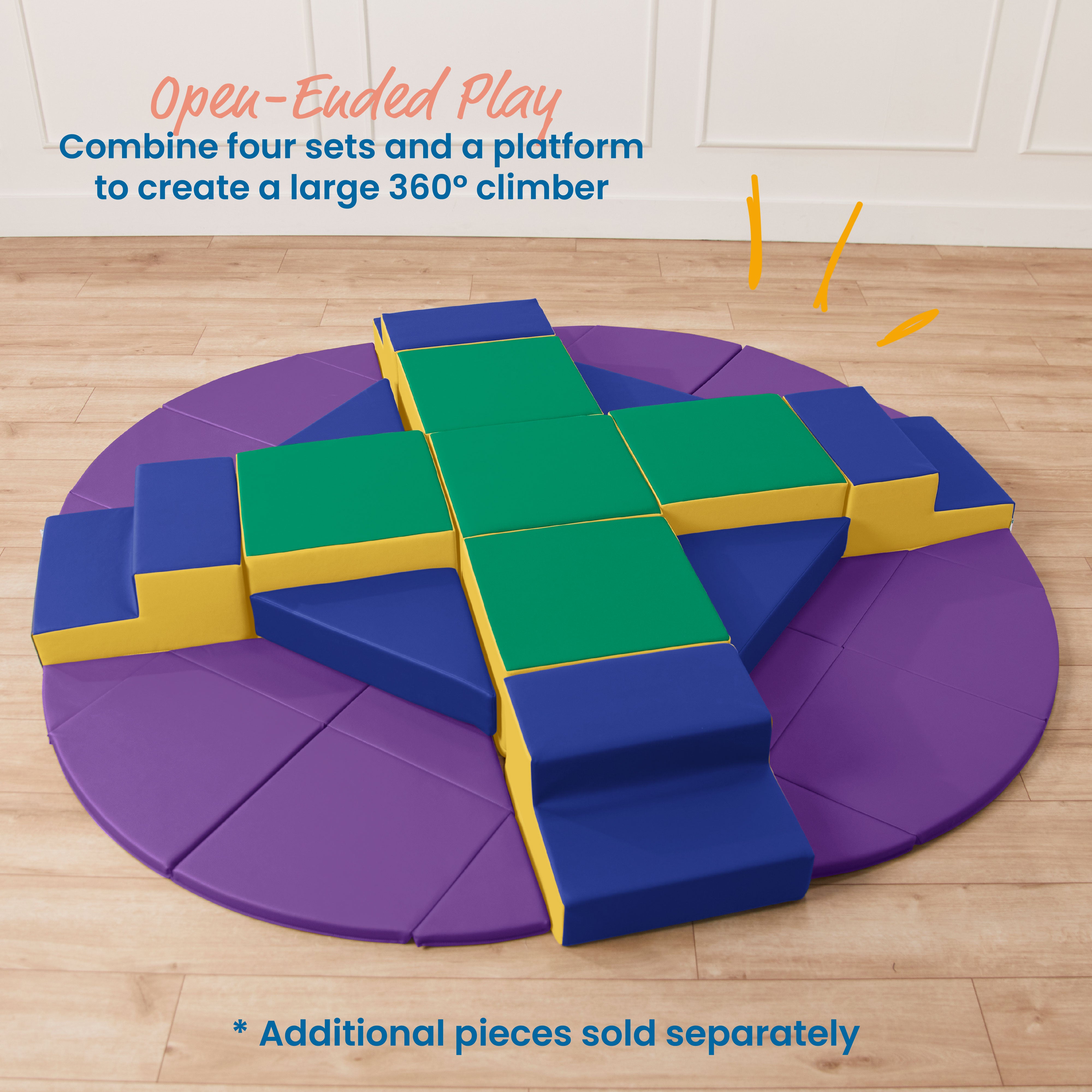 Junior Adventurer's Summit Step Corner Climber, 4-Piece