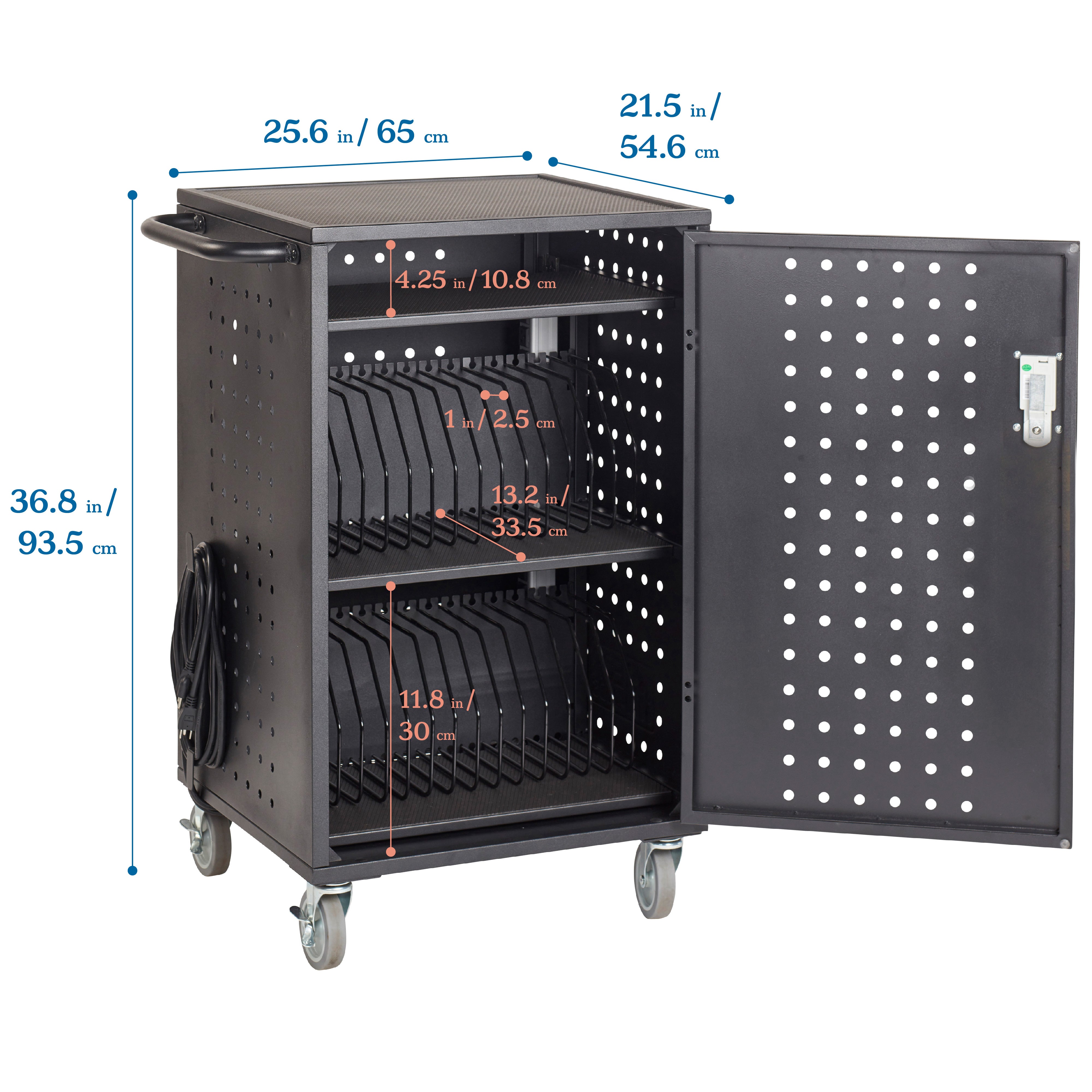 30-Bay Charging Cart