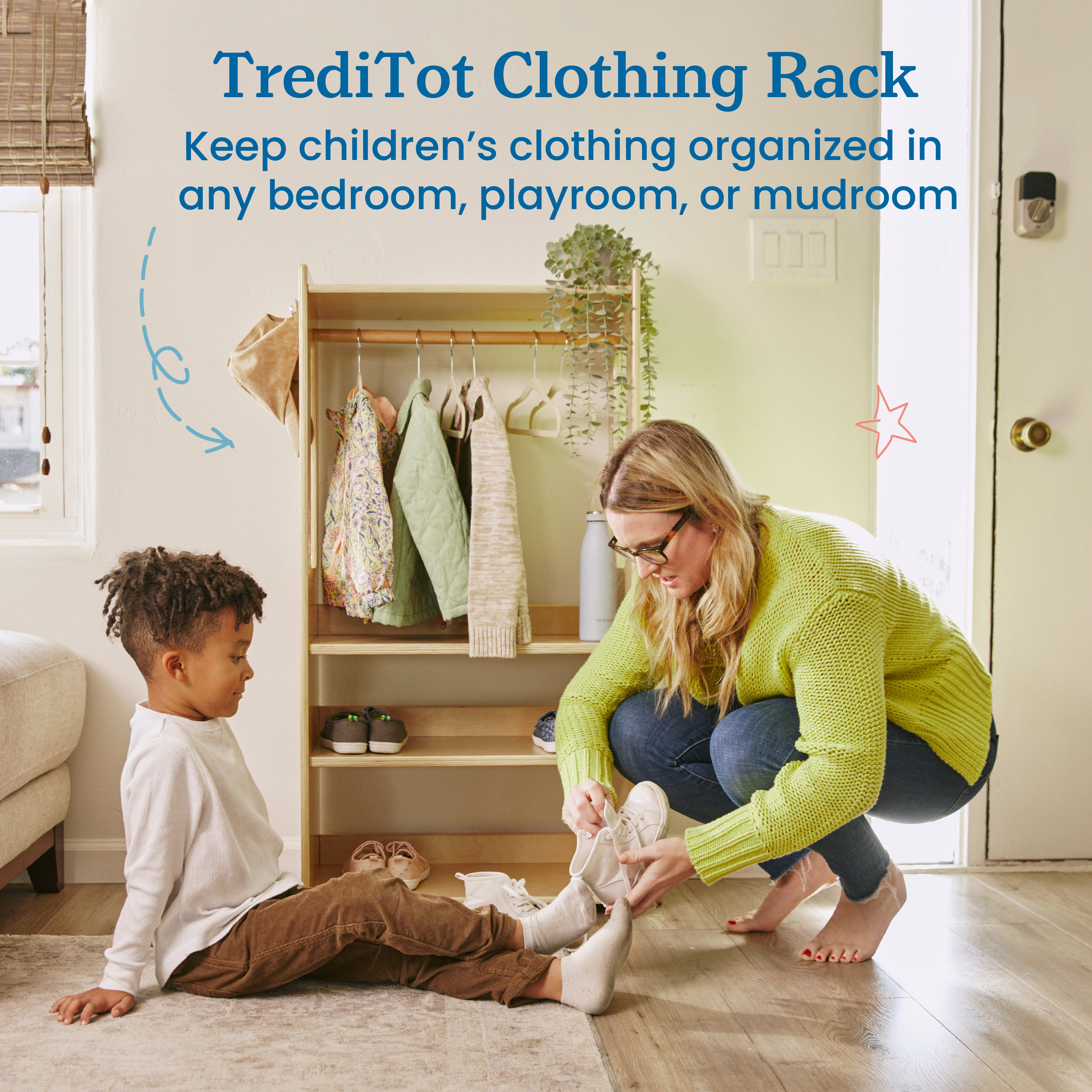 TrendiTot Clothing Rack