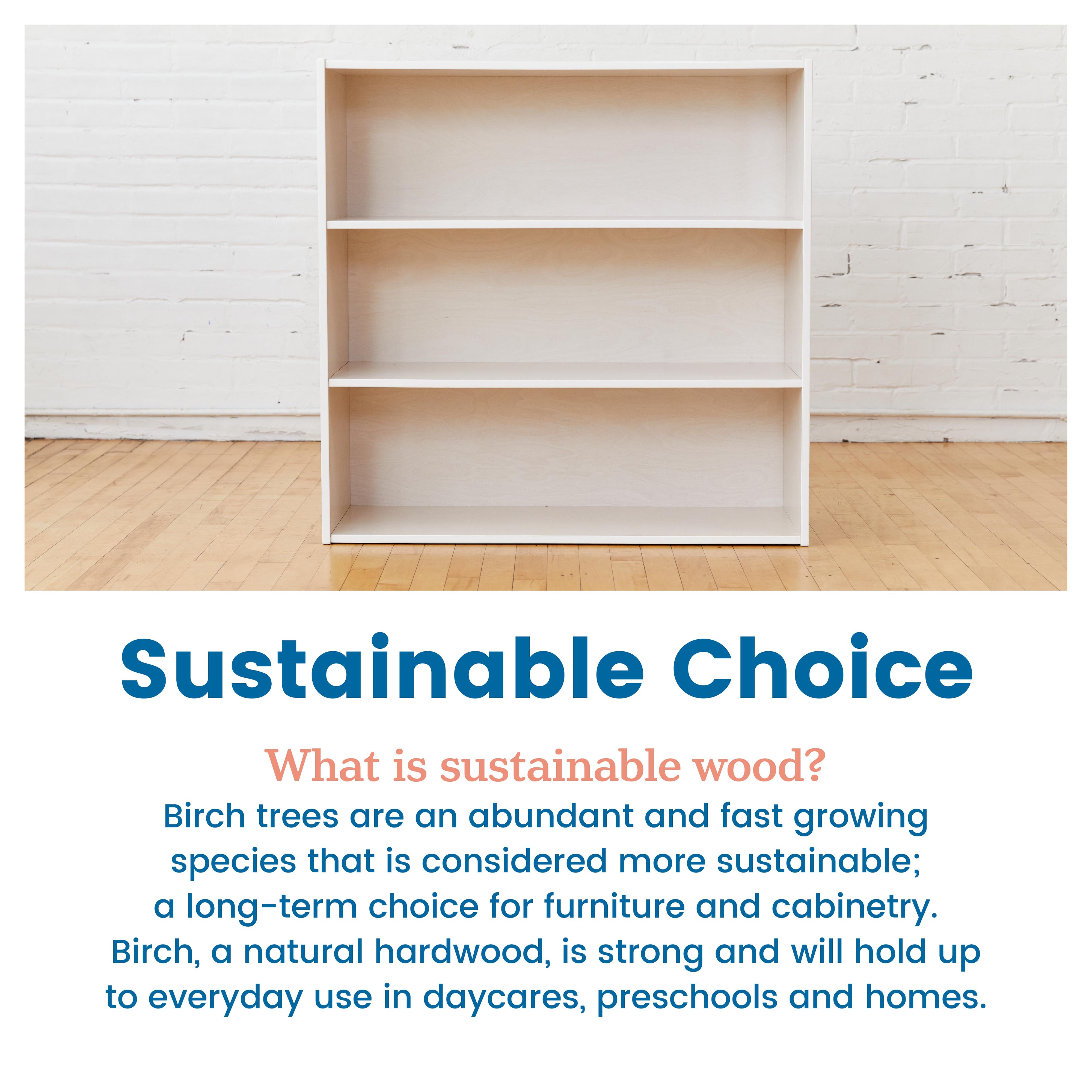 Streamline 3-Shelf Storage Cabinet, 36in