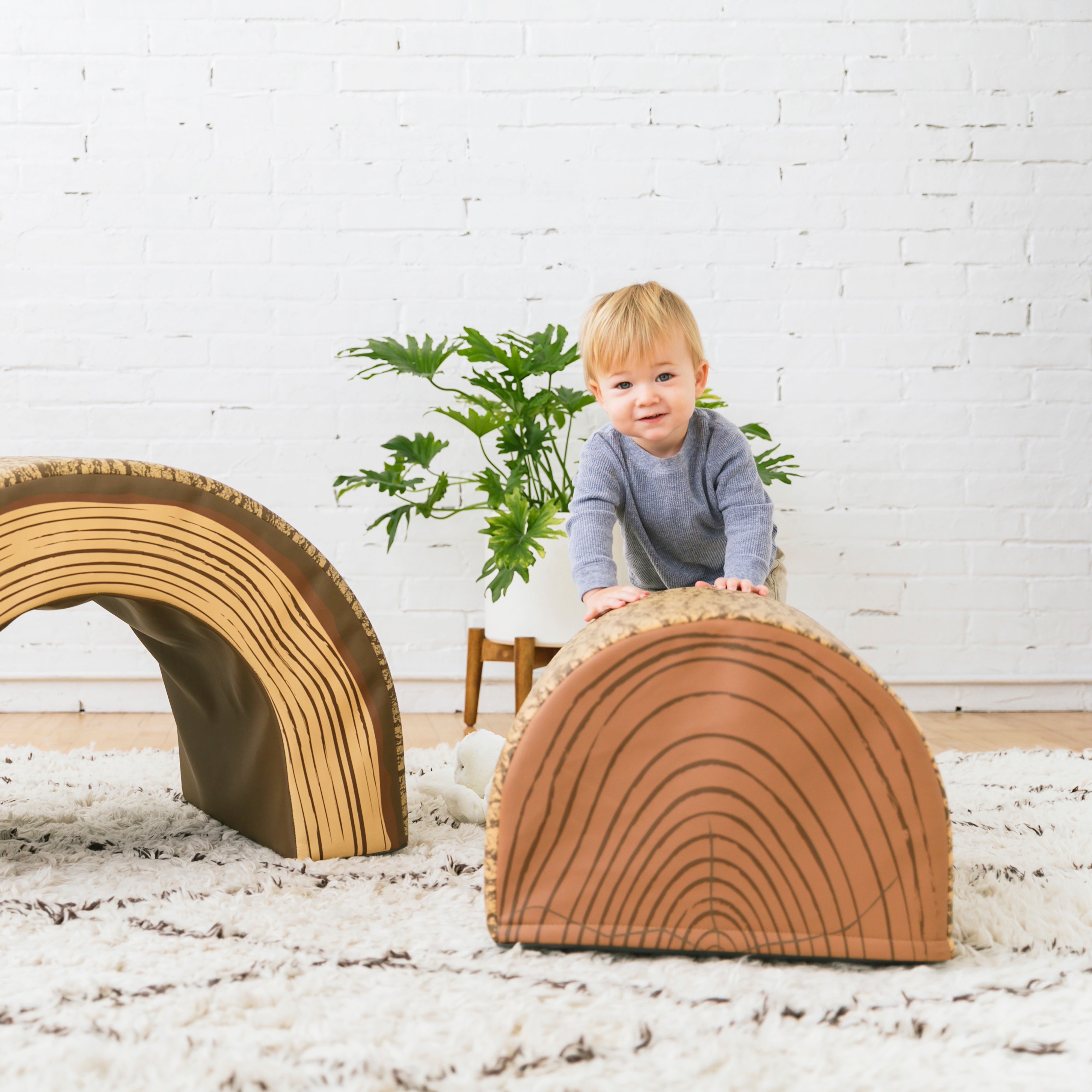 Tree Tunnel and Climber, Toddler Playset