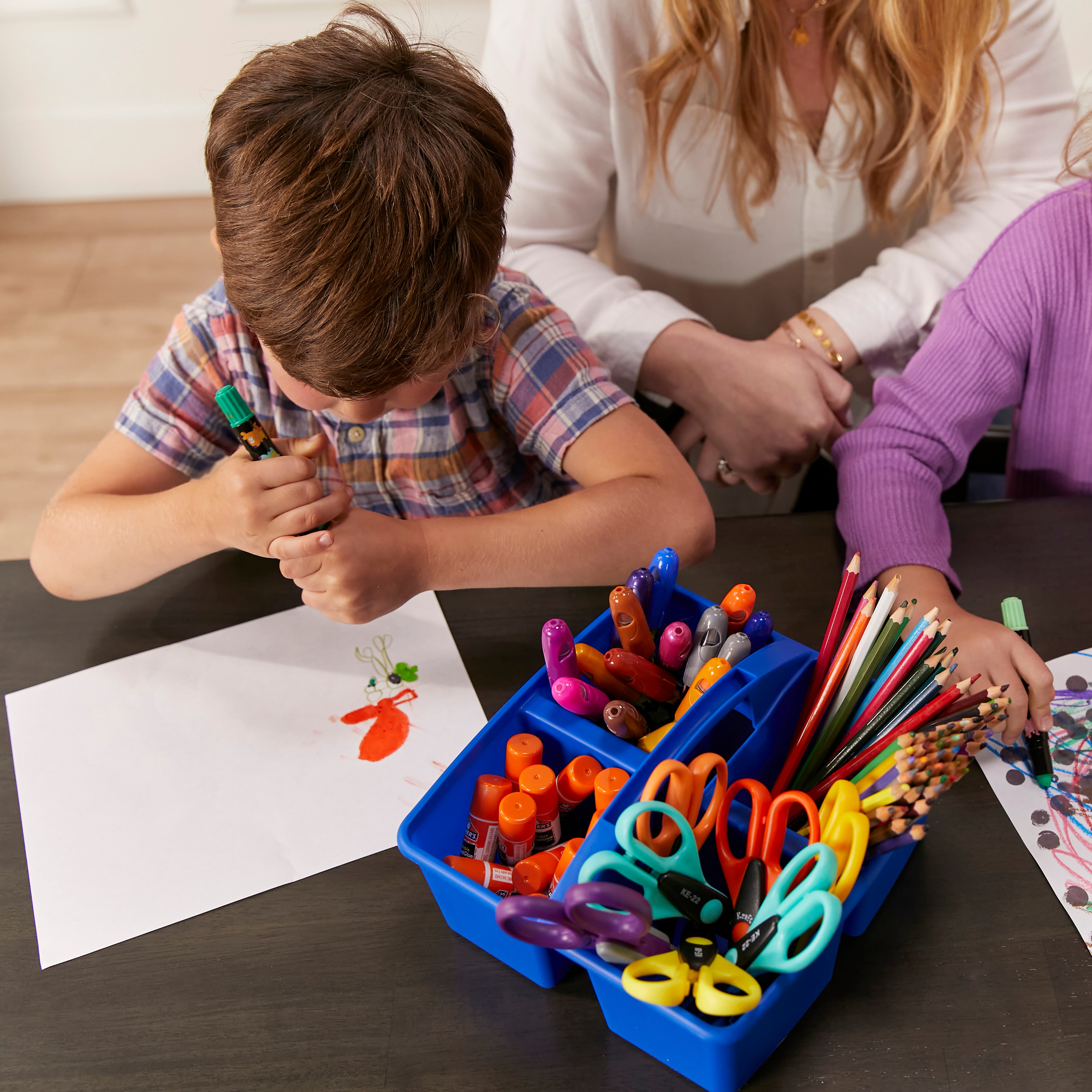 4-Compartment Medium Caddy, 6-Pack