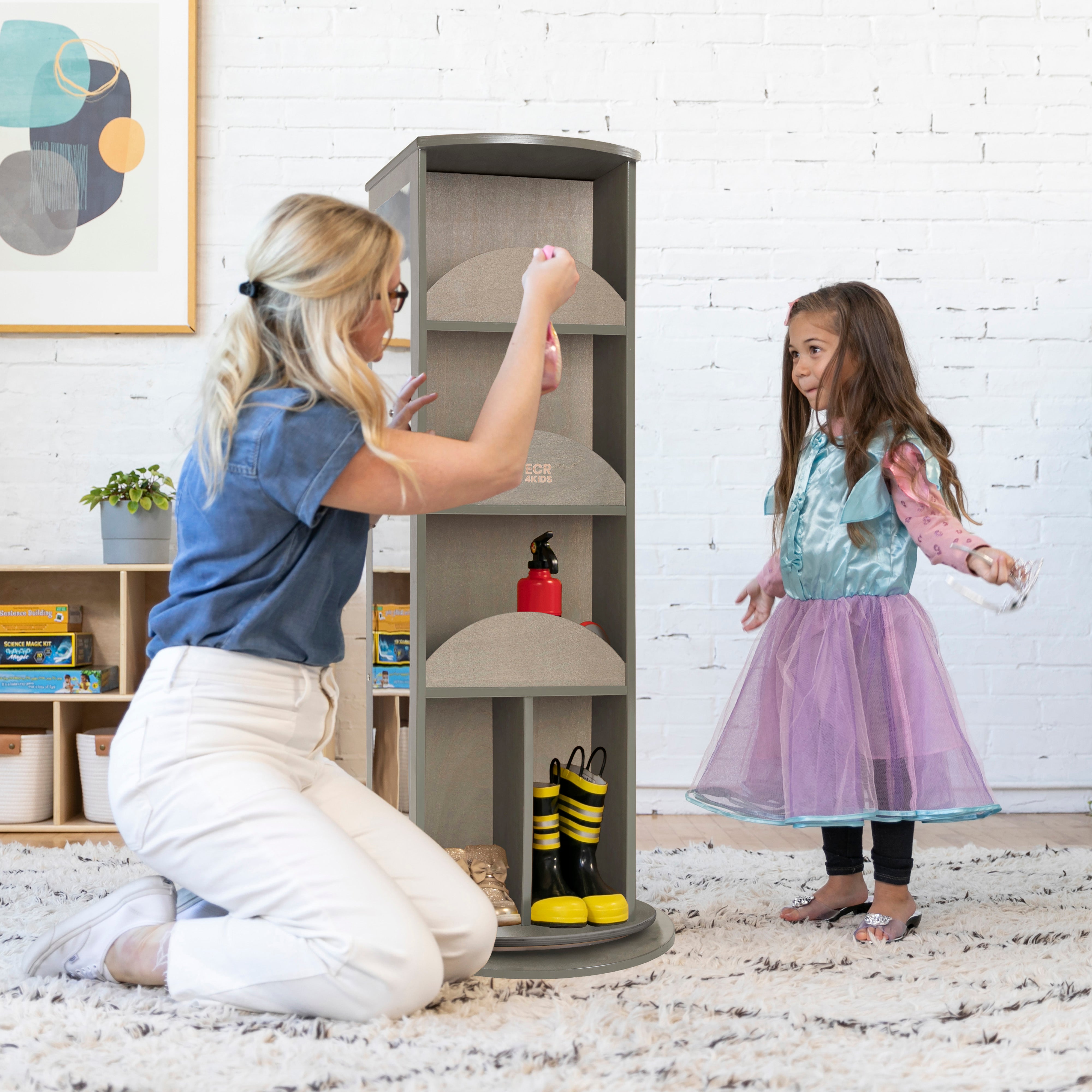 Rotating Dress-Up Carousel