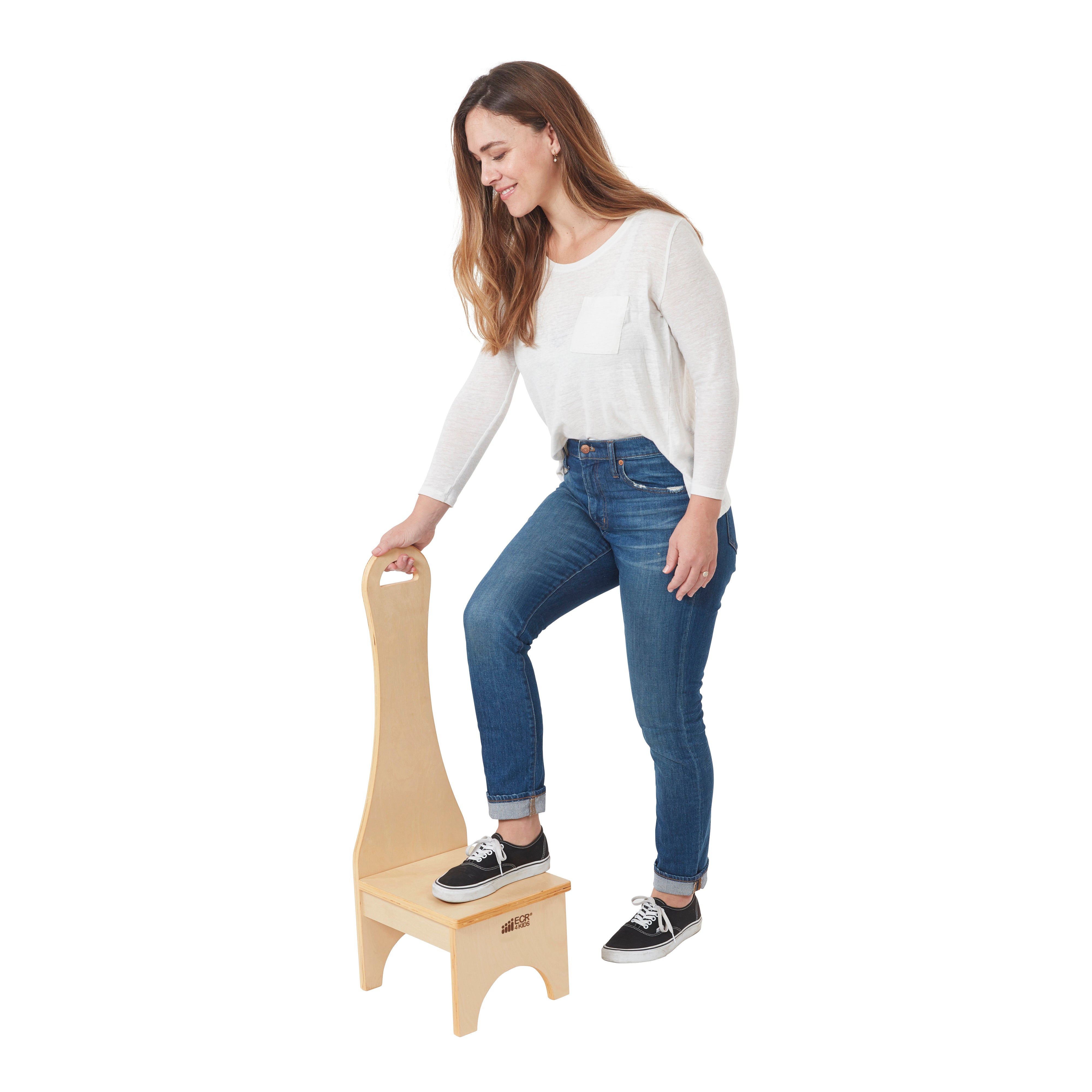 Stepstool with Long Handle