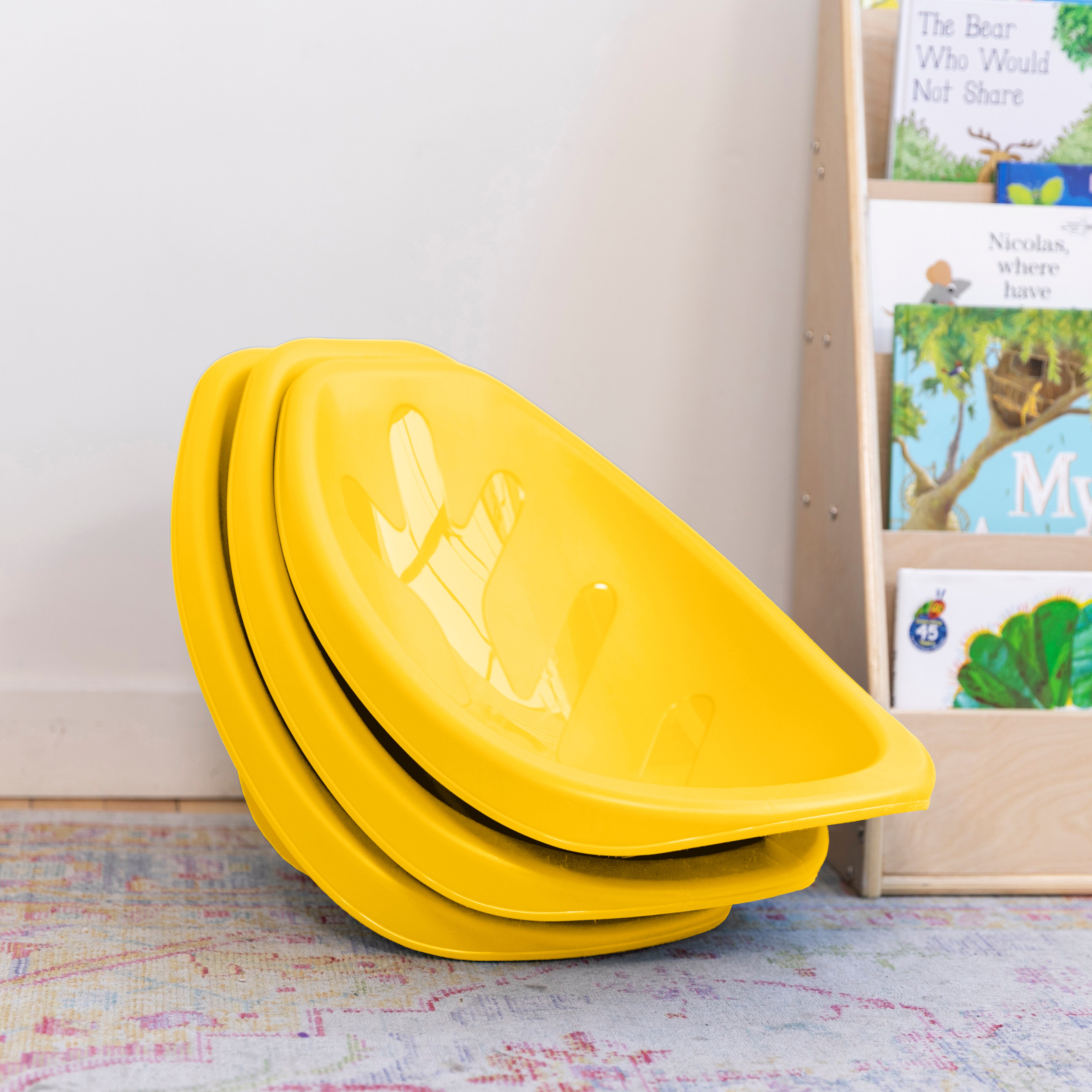 Leaf Scoop Floor Seat, 6-Piece