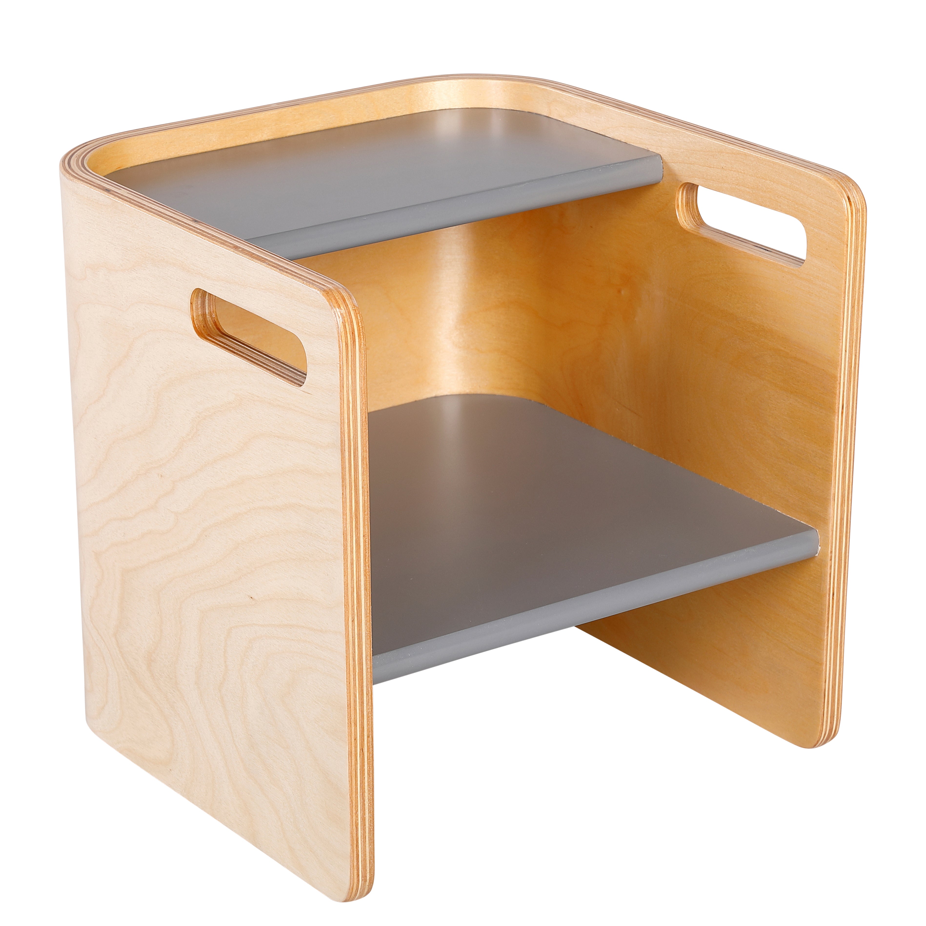 Bentwood Multipurpose Cube Chair