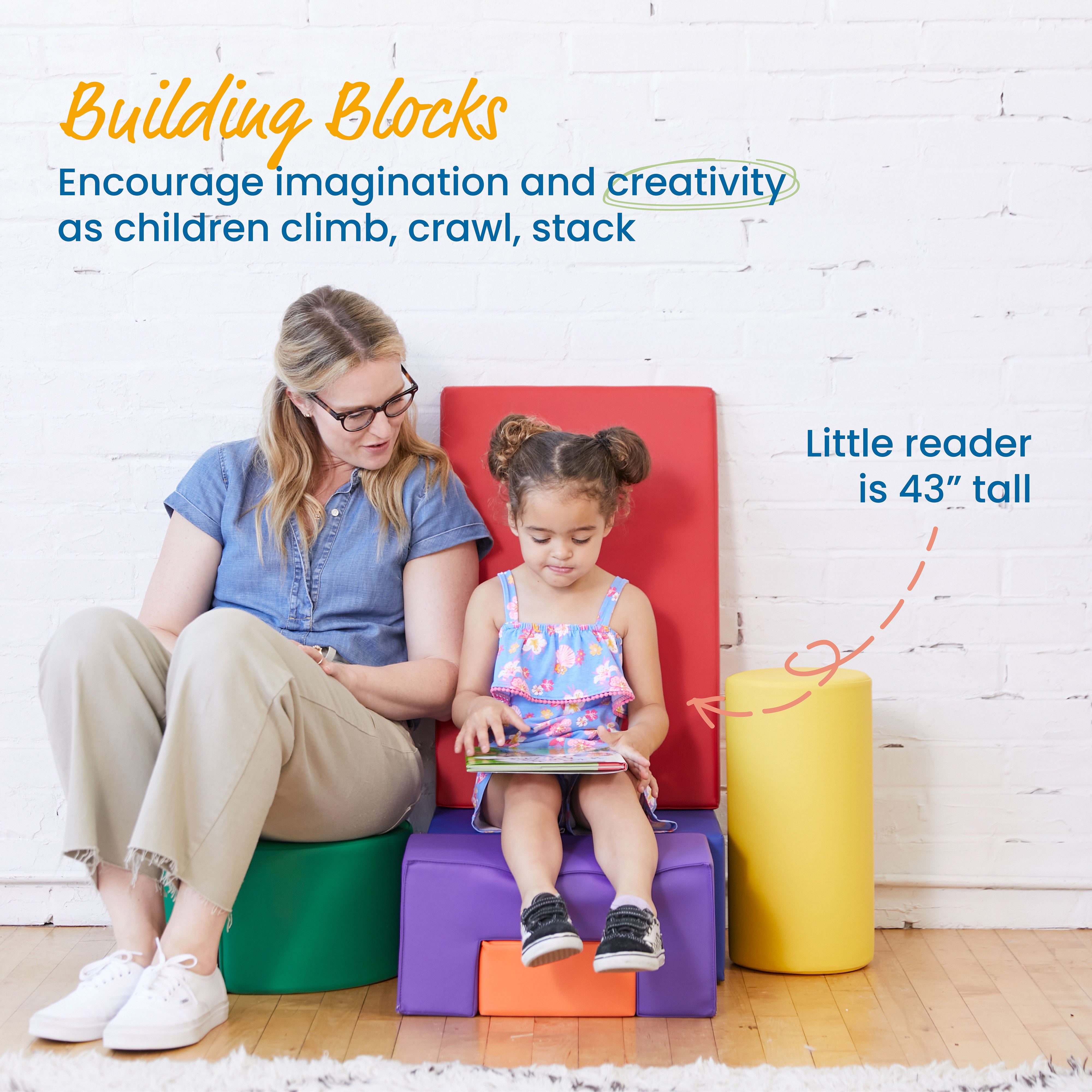 Crawl and Climb Playtime Playset, 6-Piece