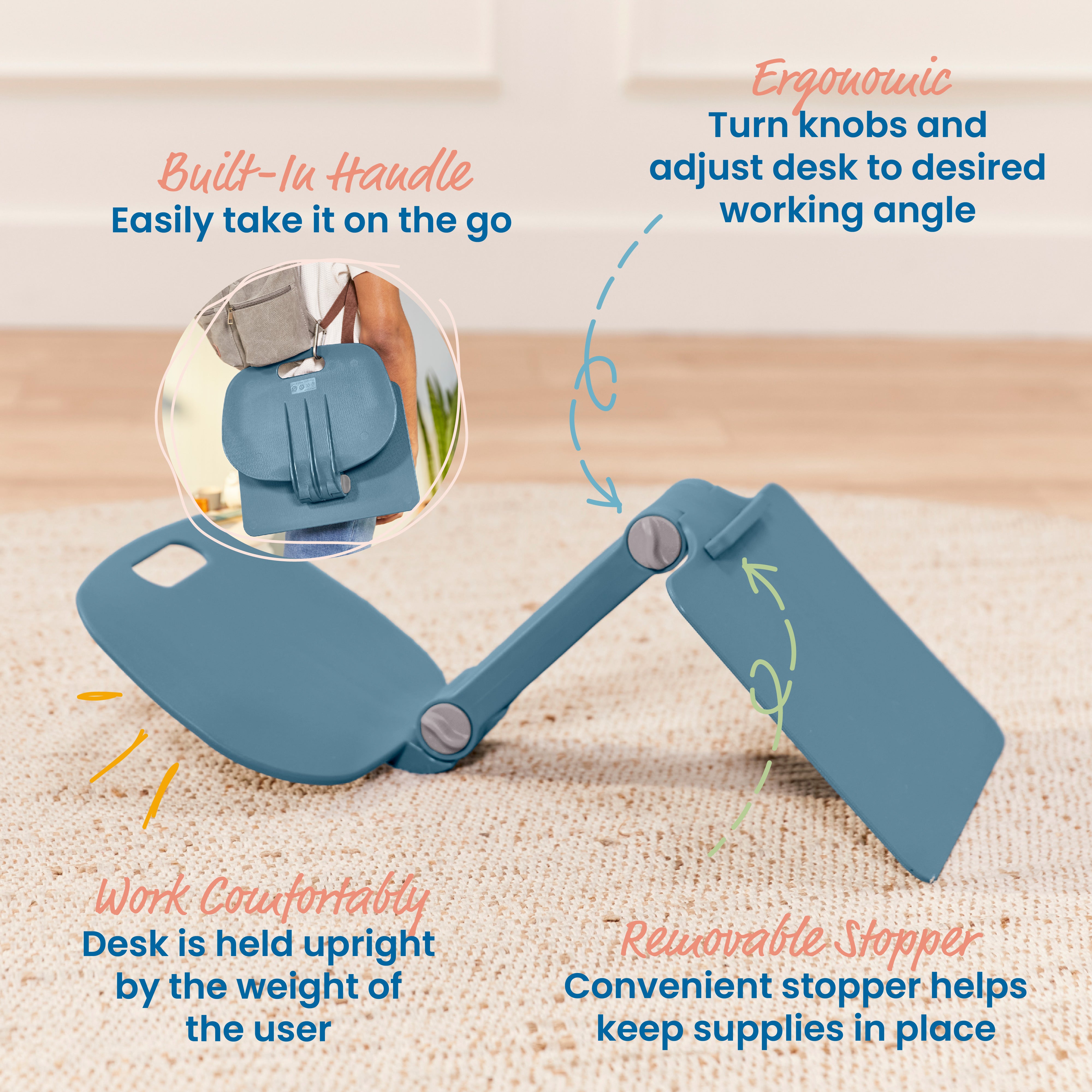 The Surf Folding Portable Lap Desk