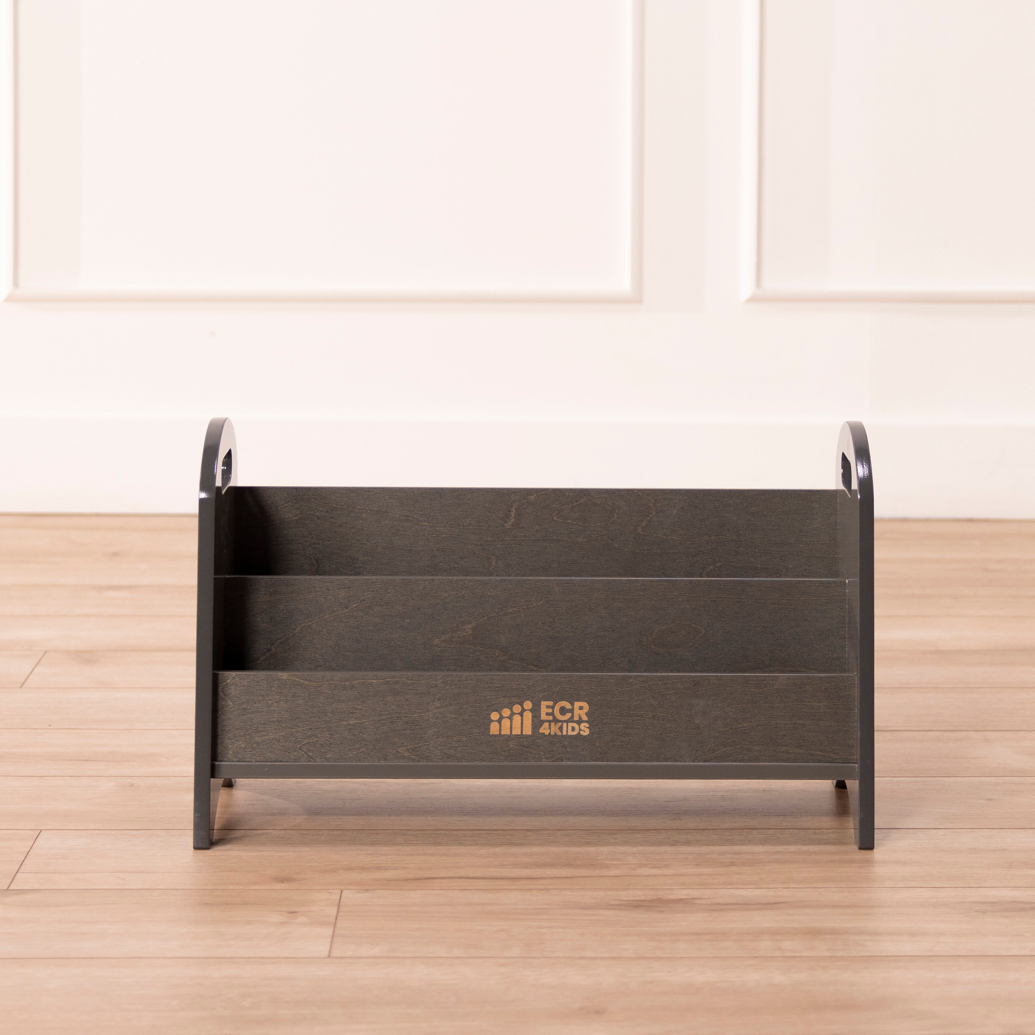 2-Shelf Tabletop Book Display with Handles