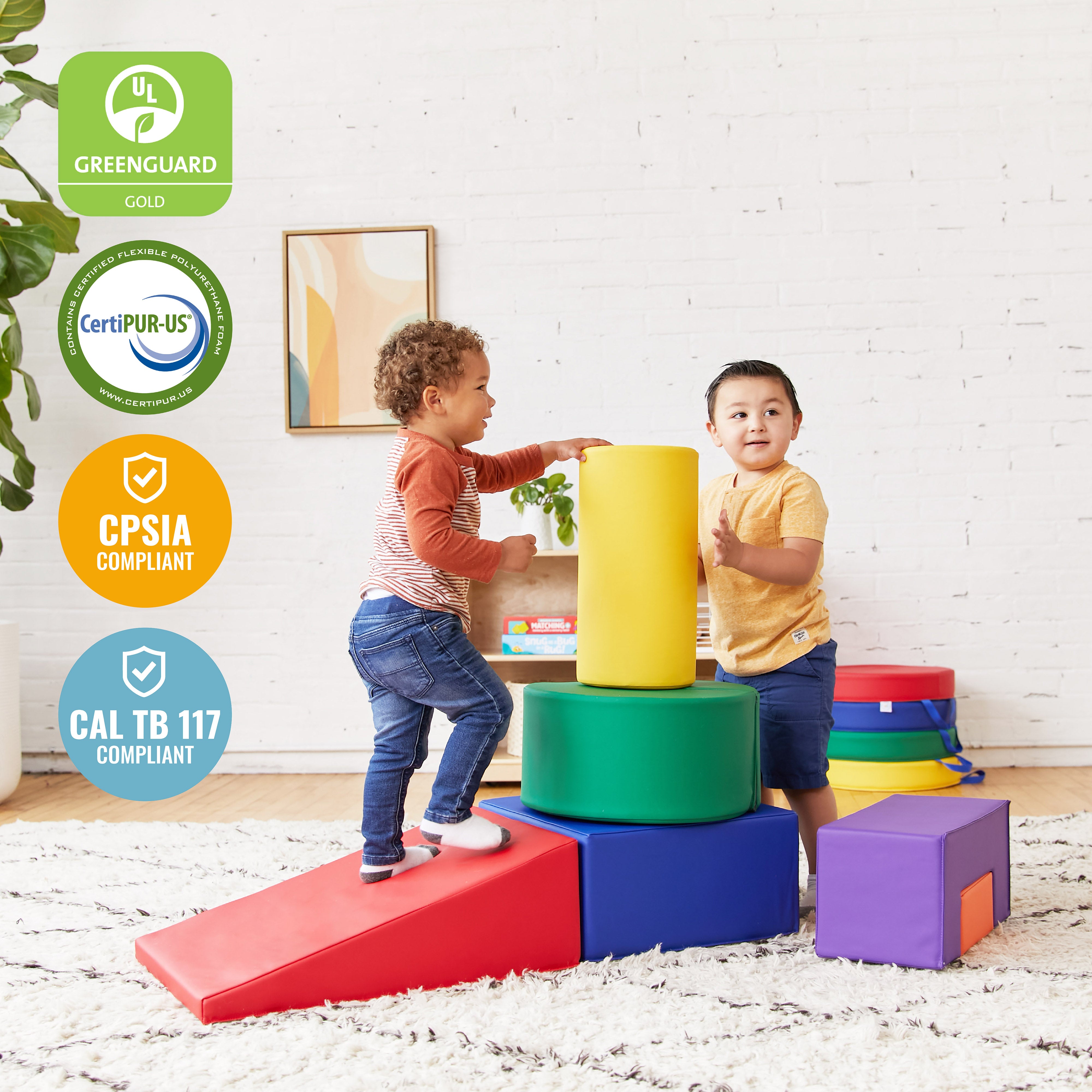 Crawl and Climb Playtime Playset, 6-Piece