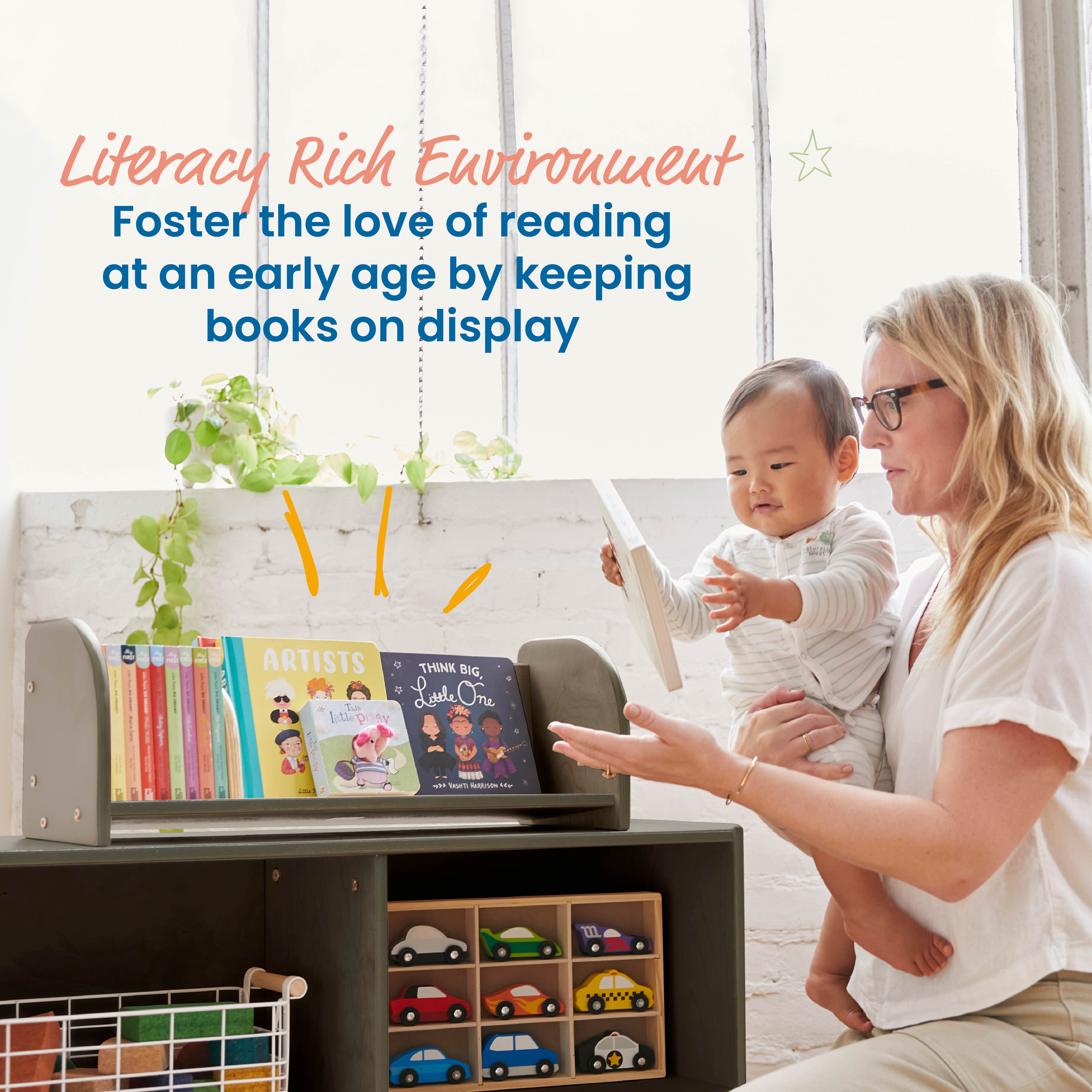 Tabletop Book Display, Adjustable