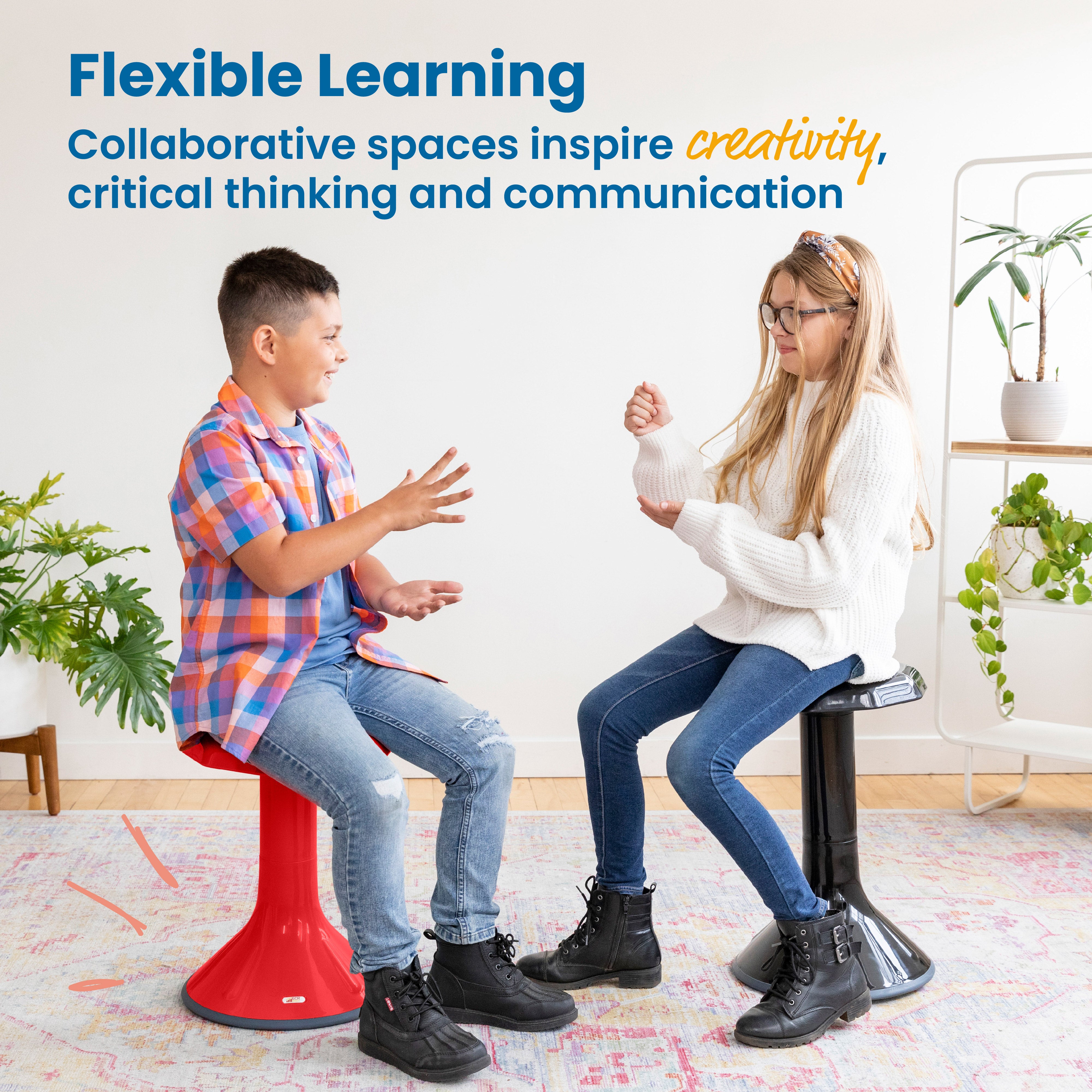 ACE Active Core Engagement Wobble Stool, 18-Inch Seat Height