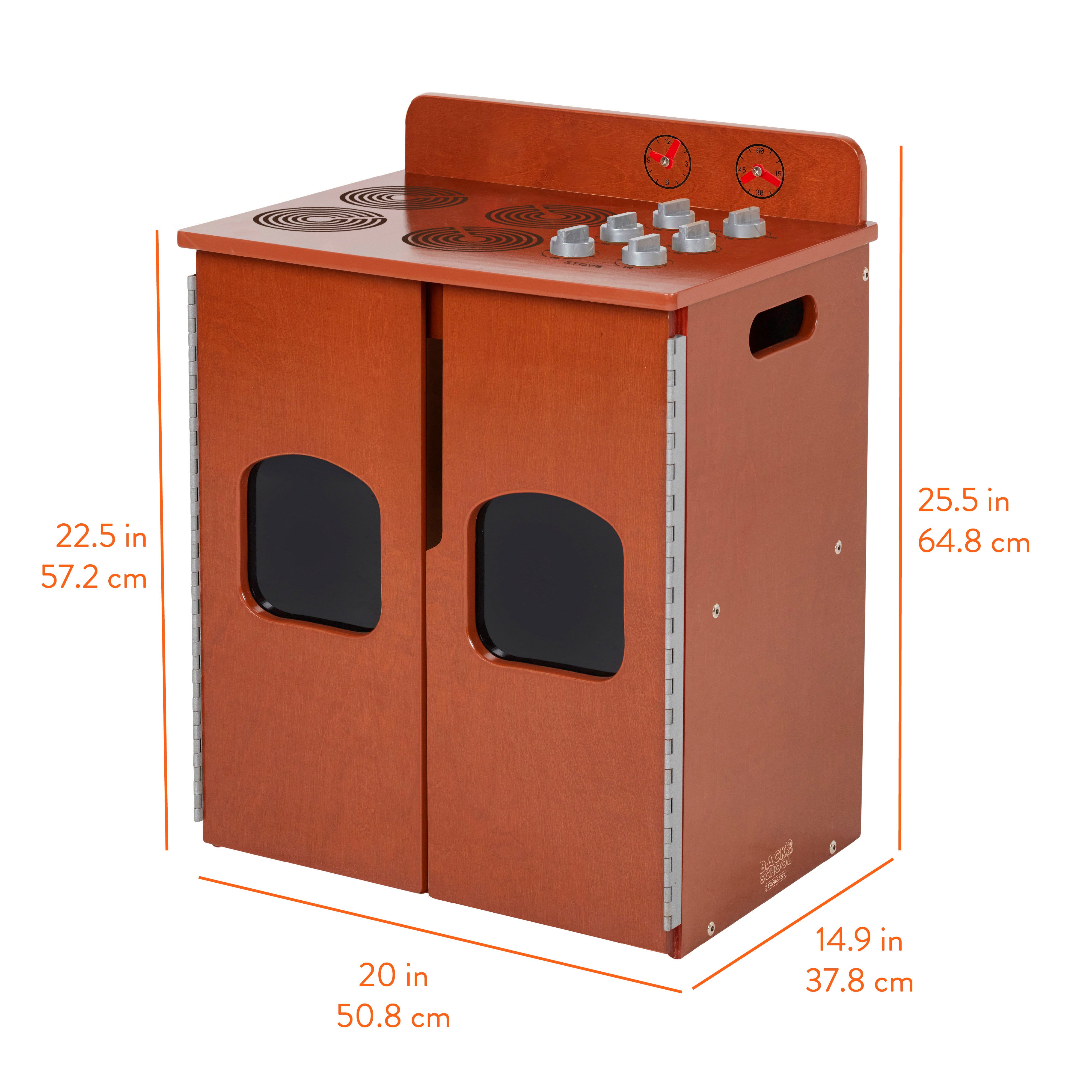 Chef's Station Kids Pretend Play Kitchen Stove
