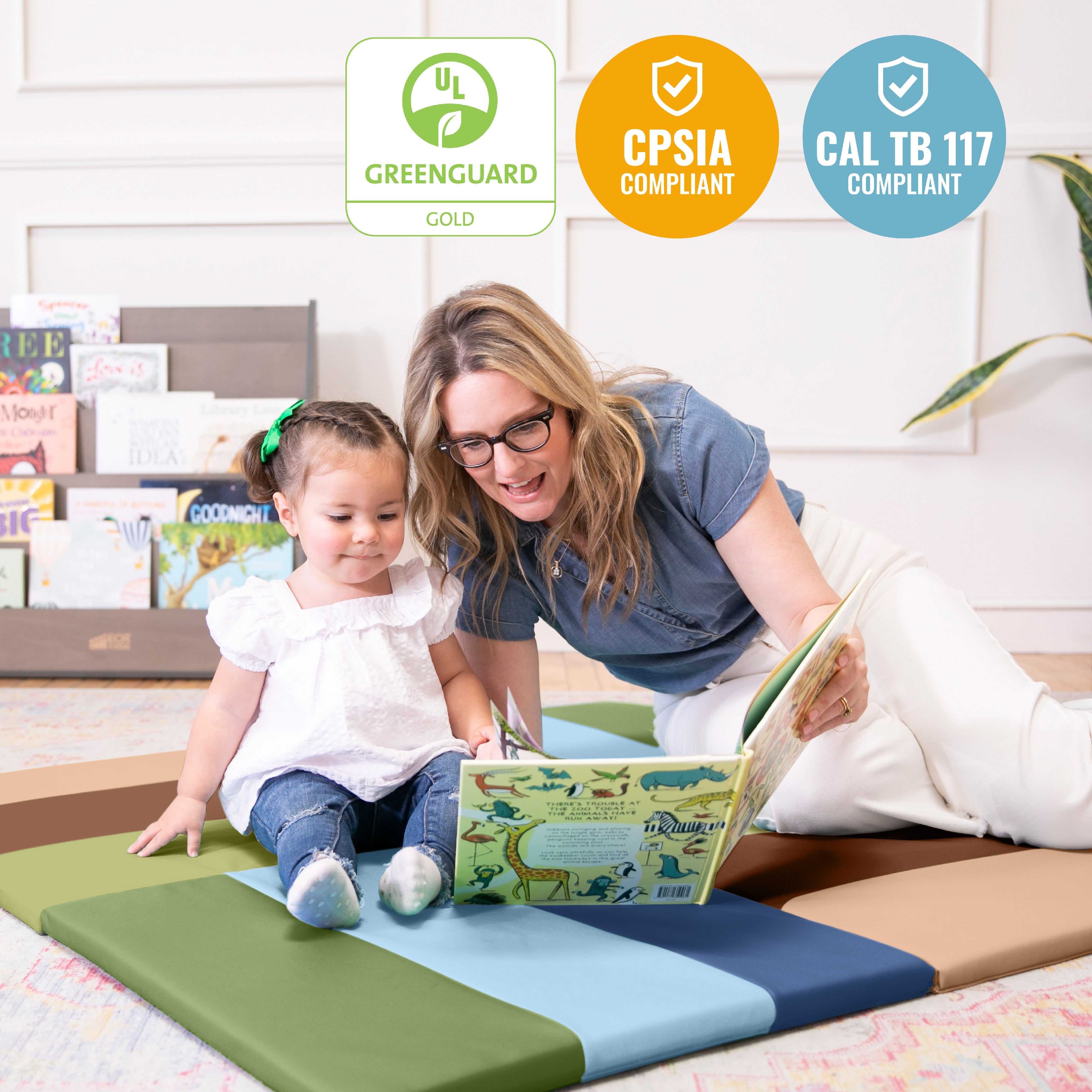 SoftZone Turning Tiles Activity Mat