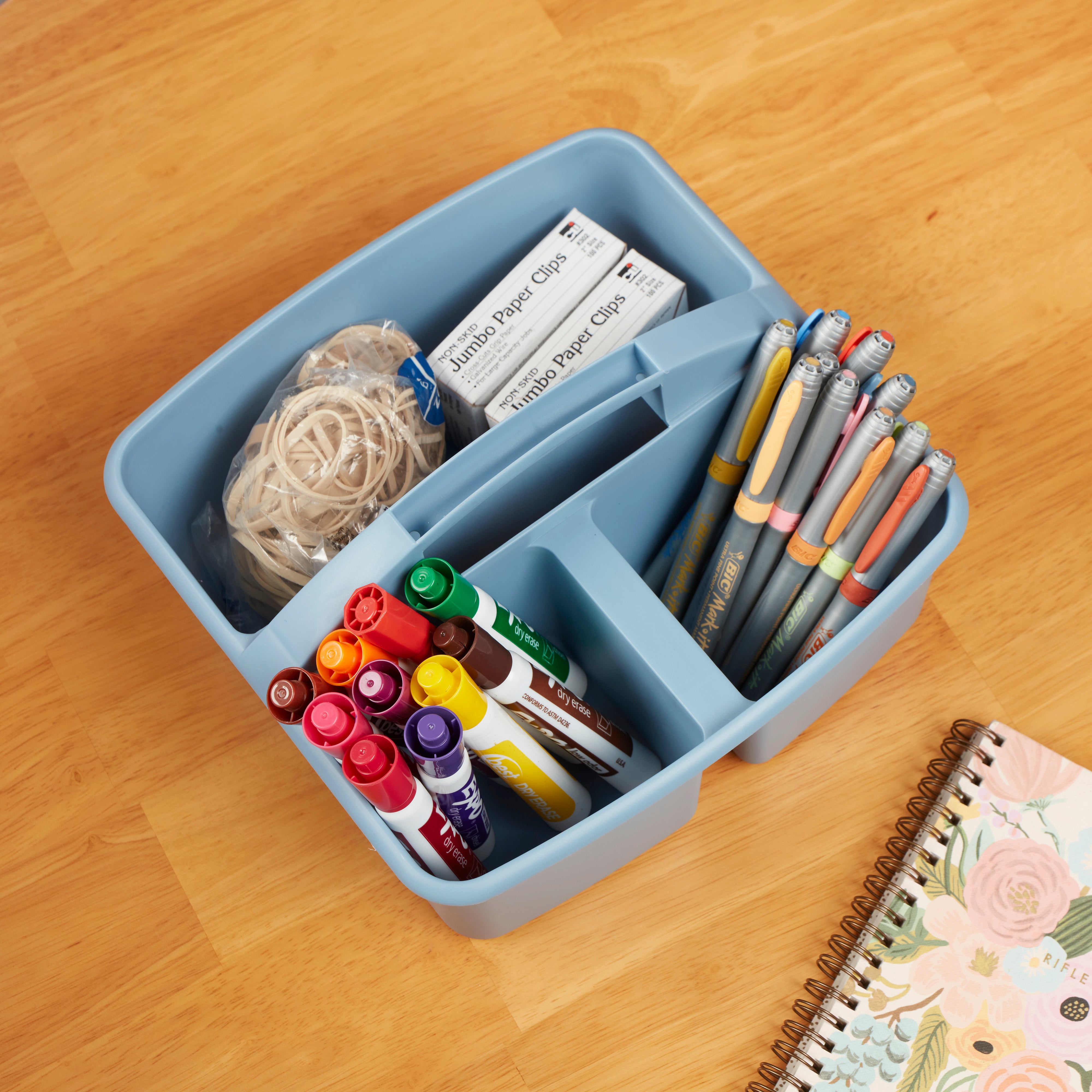 3-Compartment Storage Caddy, 6-Pack