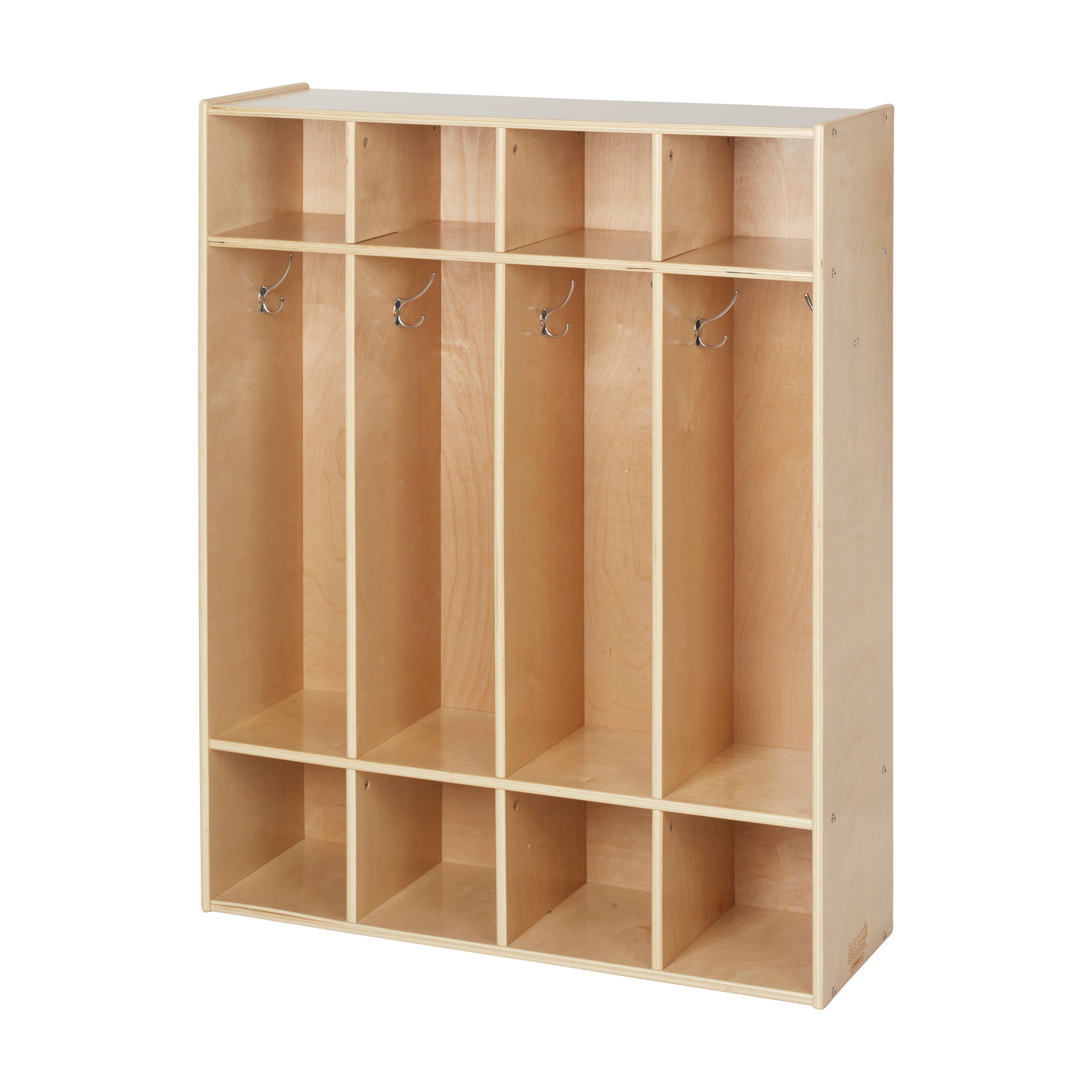 Sleekline 4-Section Storage Coat Locker