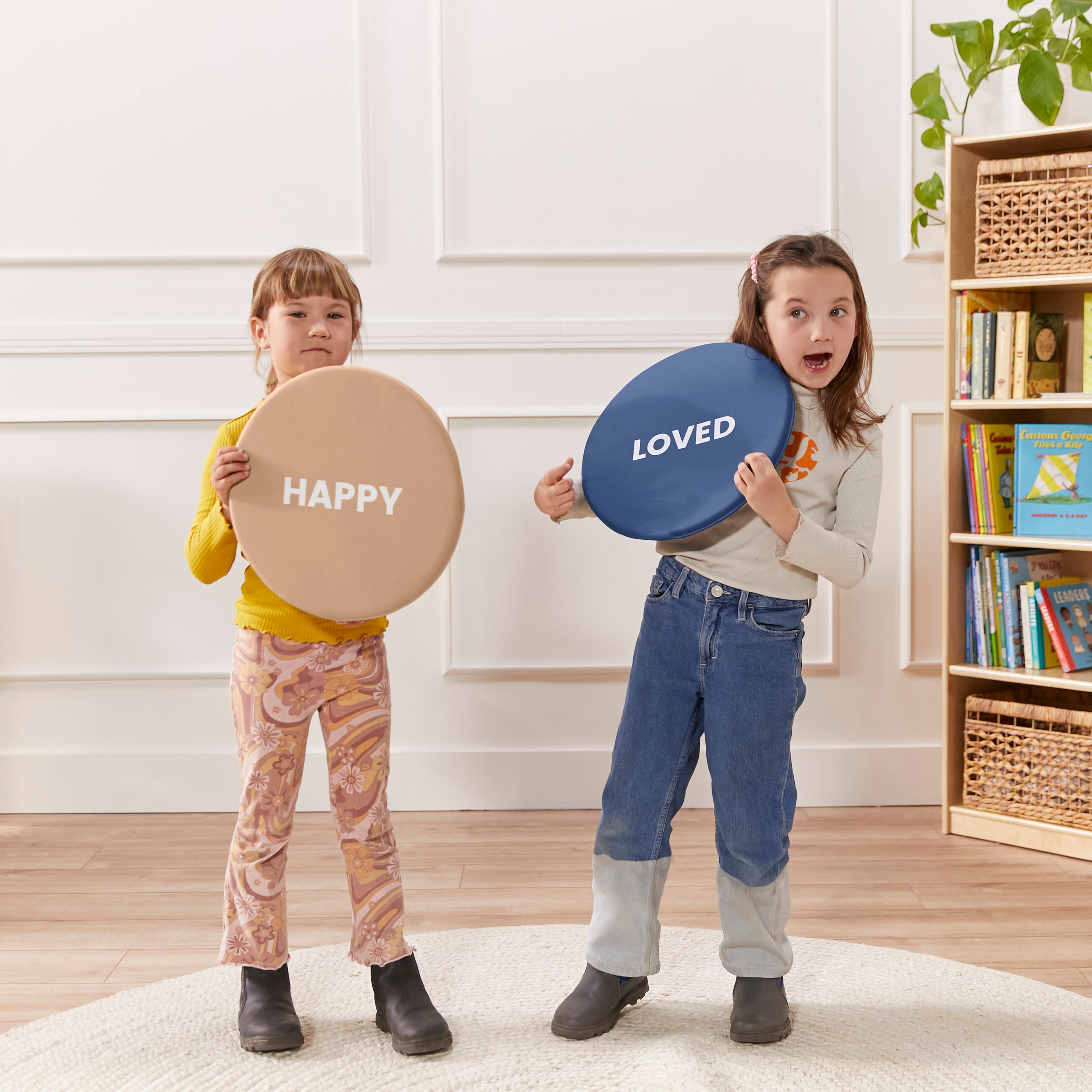 Emotion Pads with Mirror, English, 8-Piece