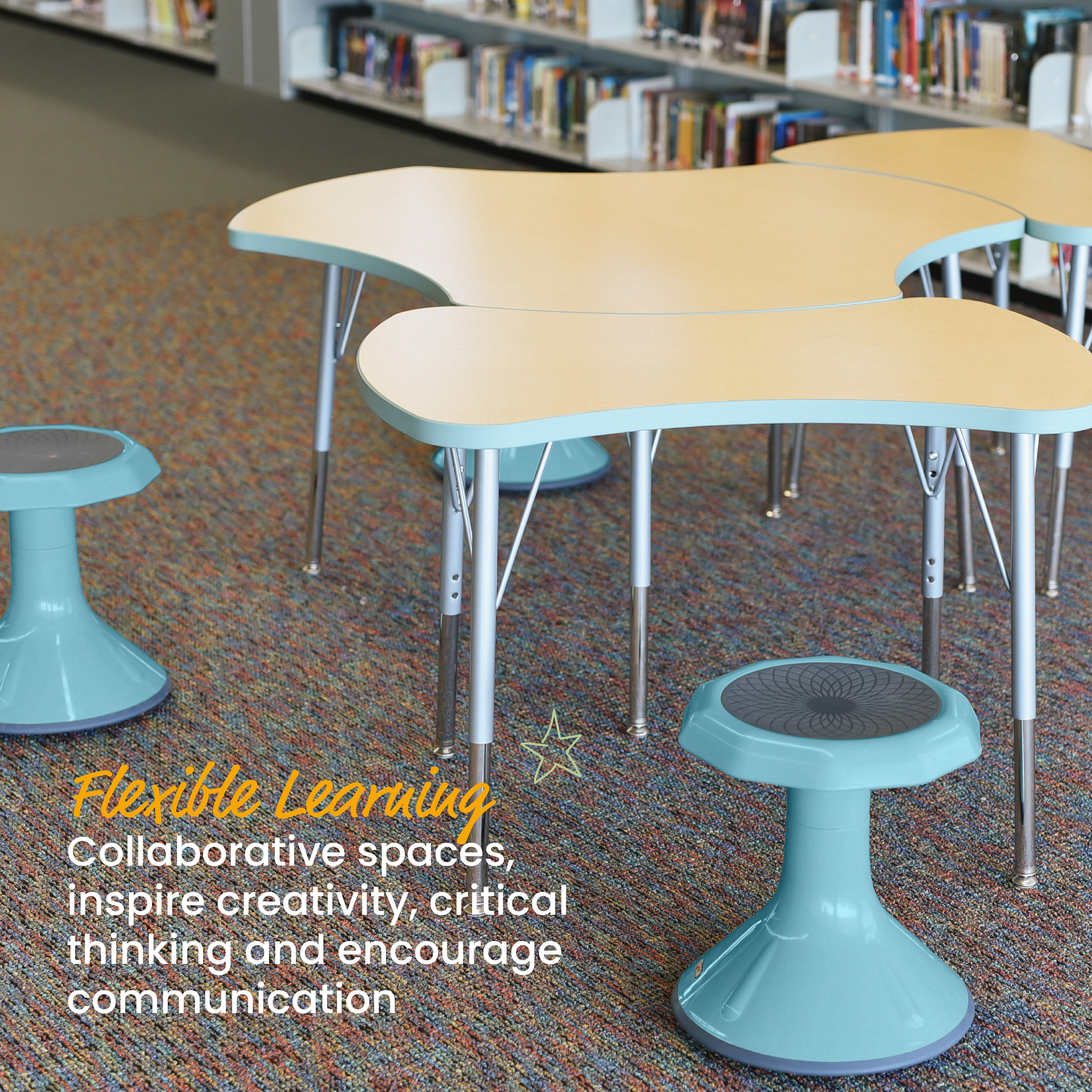 ACE Active Core Engagement Wobble Stool, 15-Inch Seat Height