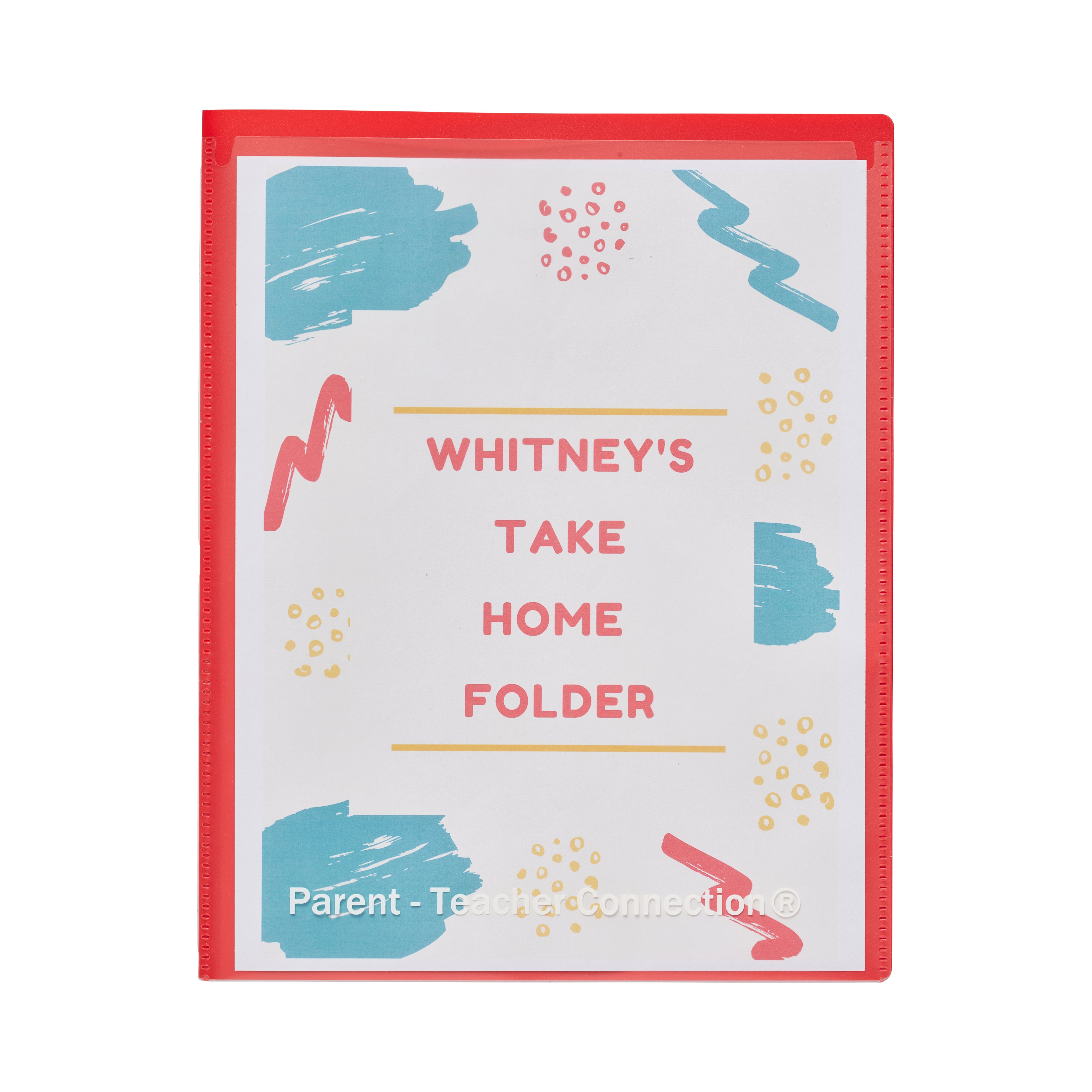 2-Pocket Parent-Teacher Classroom Communication Folder, 36-Piece