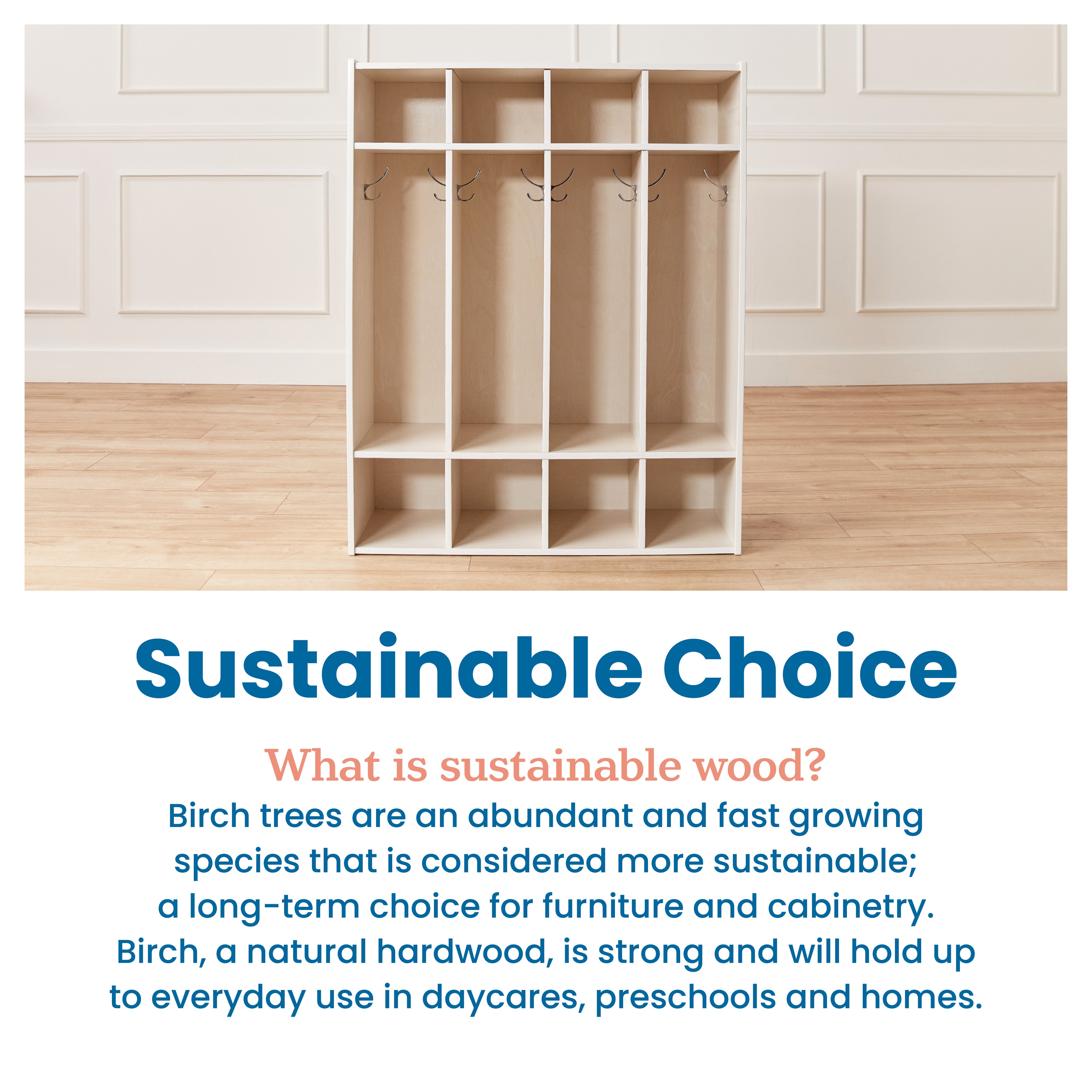 Streamline 4-Section Coat Locker