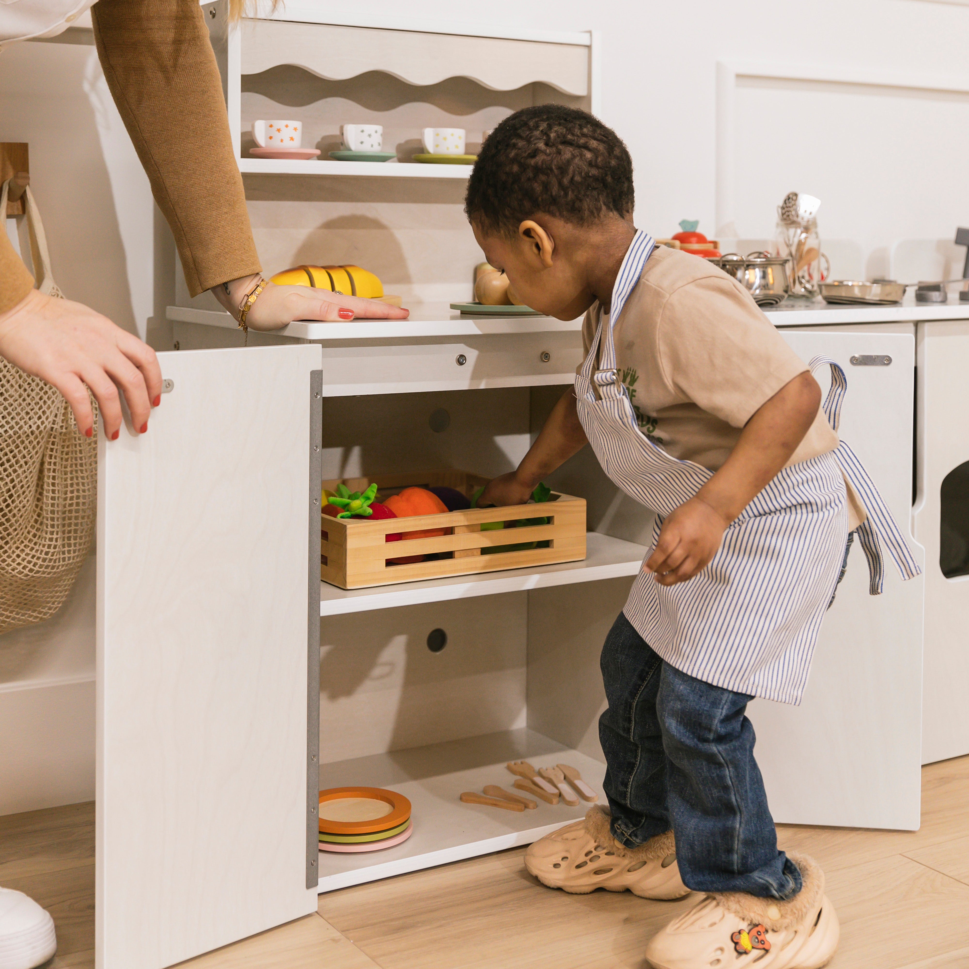 Play Kitchen Storage Cupboard