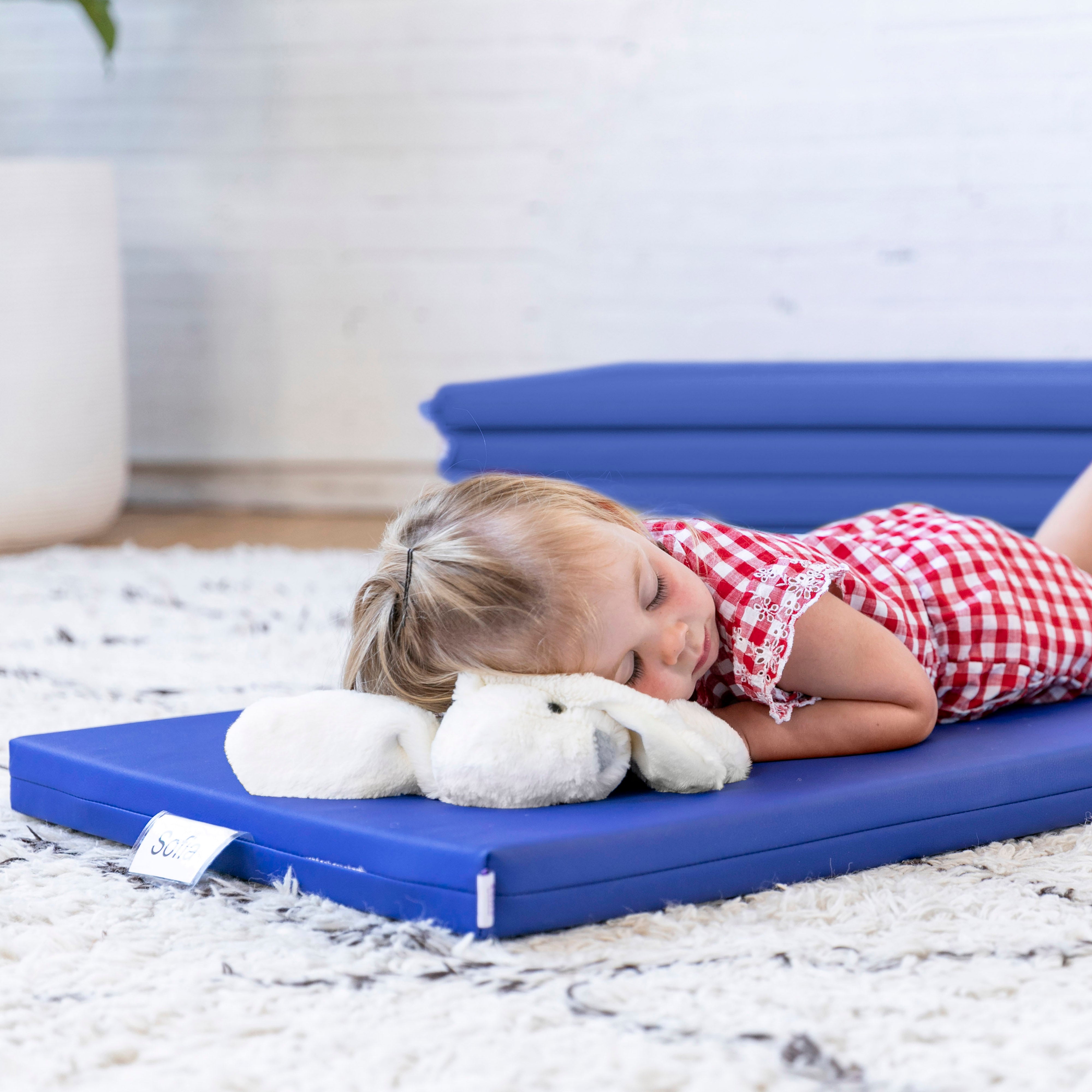 Rainbow Rest Mat with Name Tag, 5-Piece